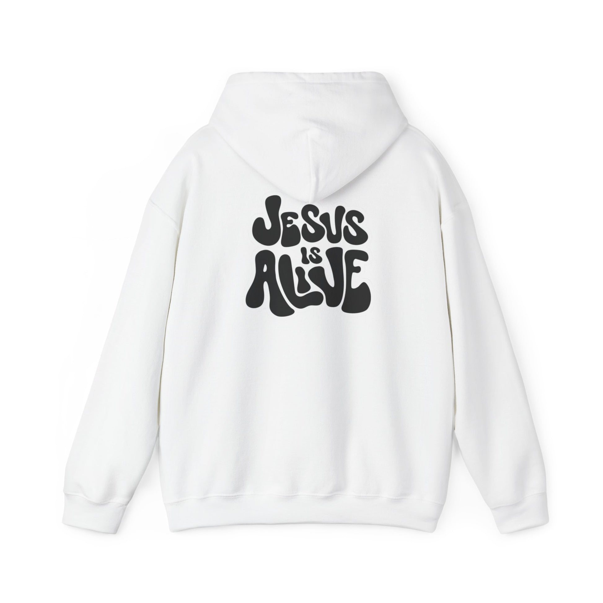 "Jesus is Alive" Unisex Heavy Blend Hoodie - Faith Inspired Apparel