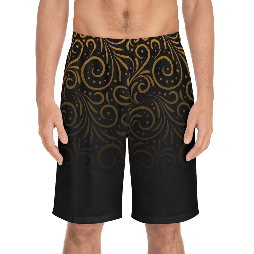 Midnight Swirl Adventure Shorts-Men’s Camping & Hiking Shorts