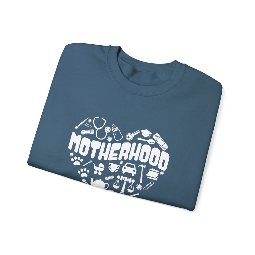 "Motherhood: The Ultimate Job" Sweatshirt – A Fun & Thoughtful Mother's Day Gift