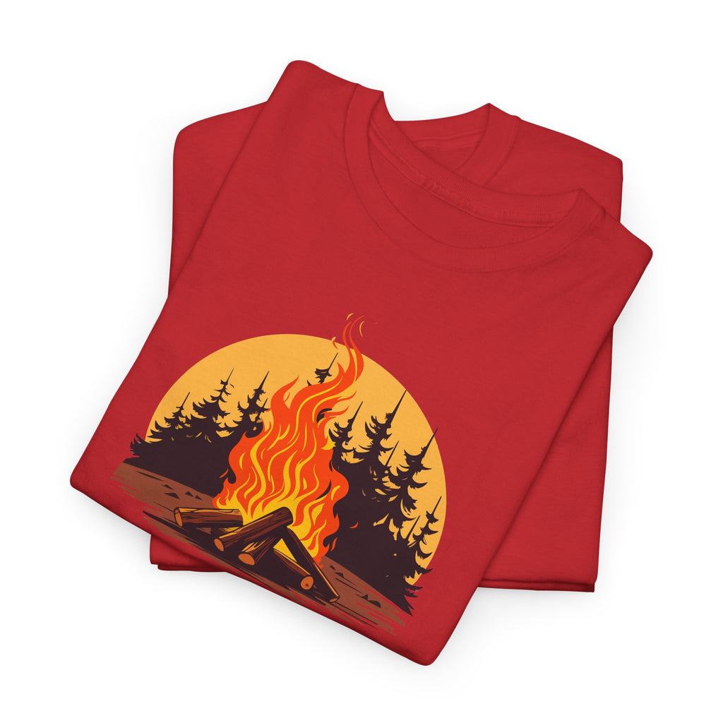 Campfire Vibes Unisex Heavy Cotton Tee