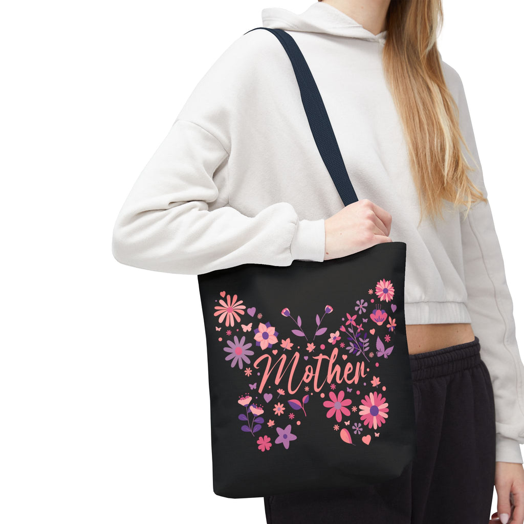 Floral Butterfly Tote Bag for Mothers - Perfect Gift for Mother's Day