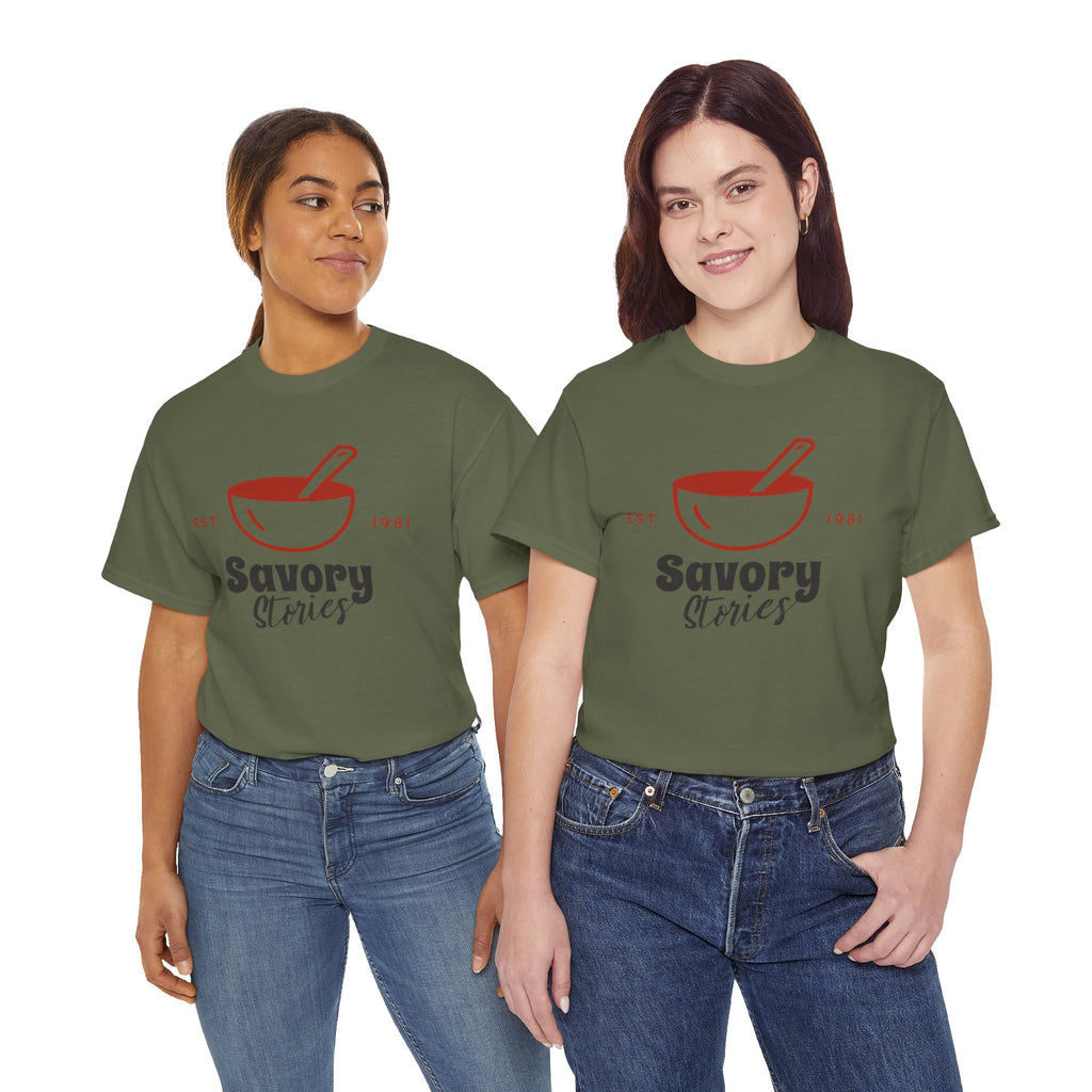 Savory Showdown: Official Chili Cook-Off Unisex Heavy Cotton Tee