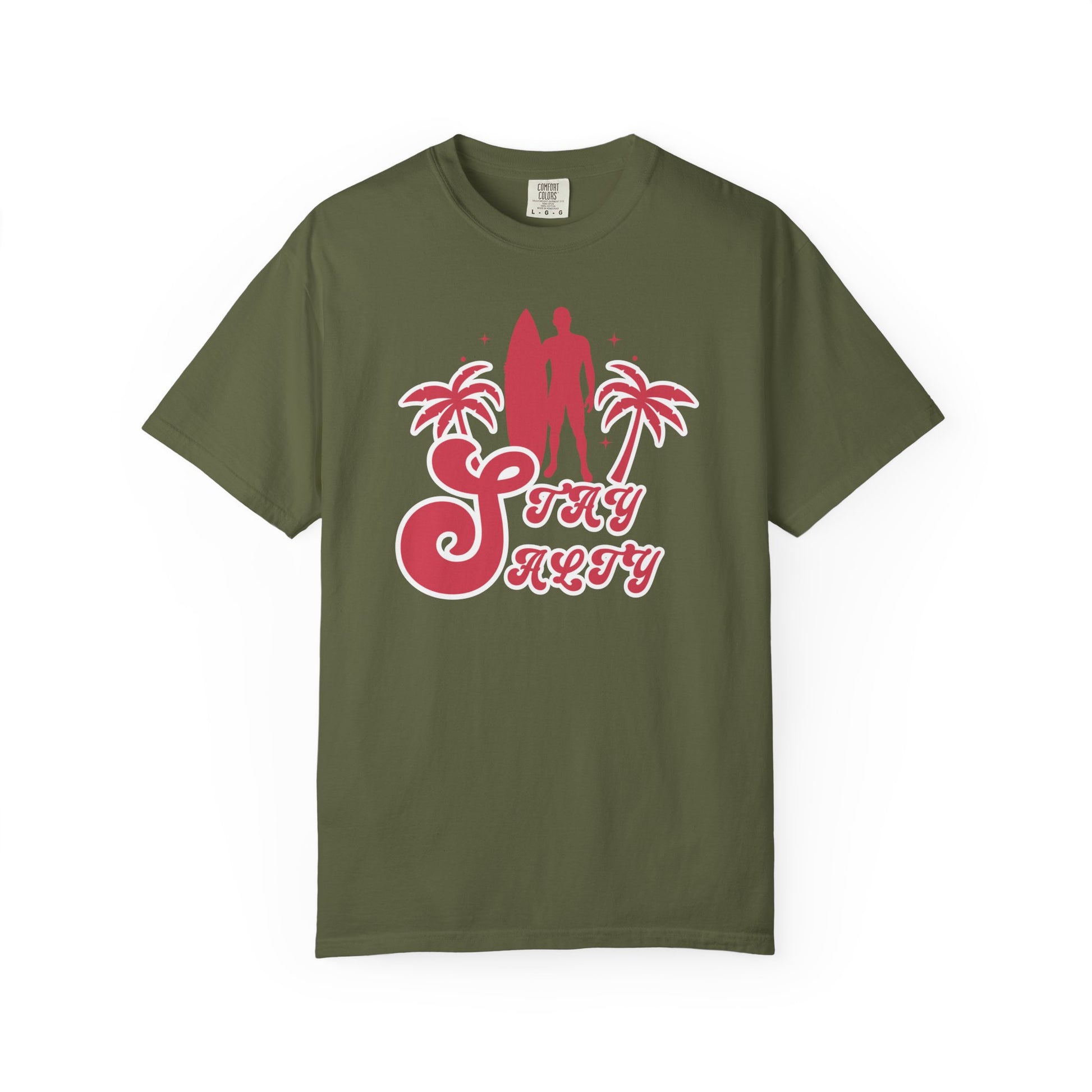 Stay Salty Surf Unisex Garment-Dyed Tee