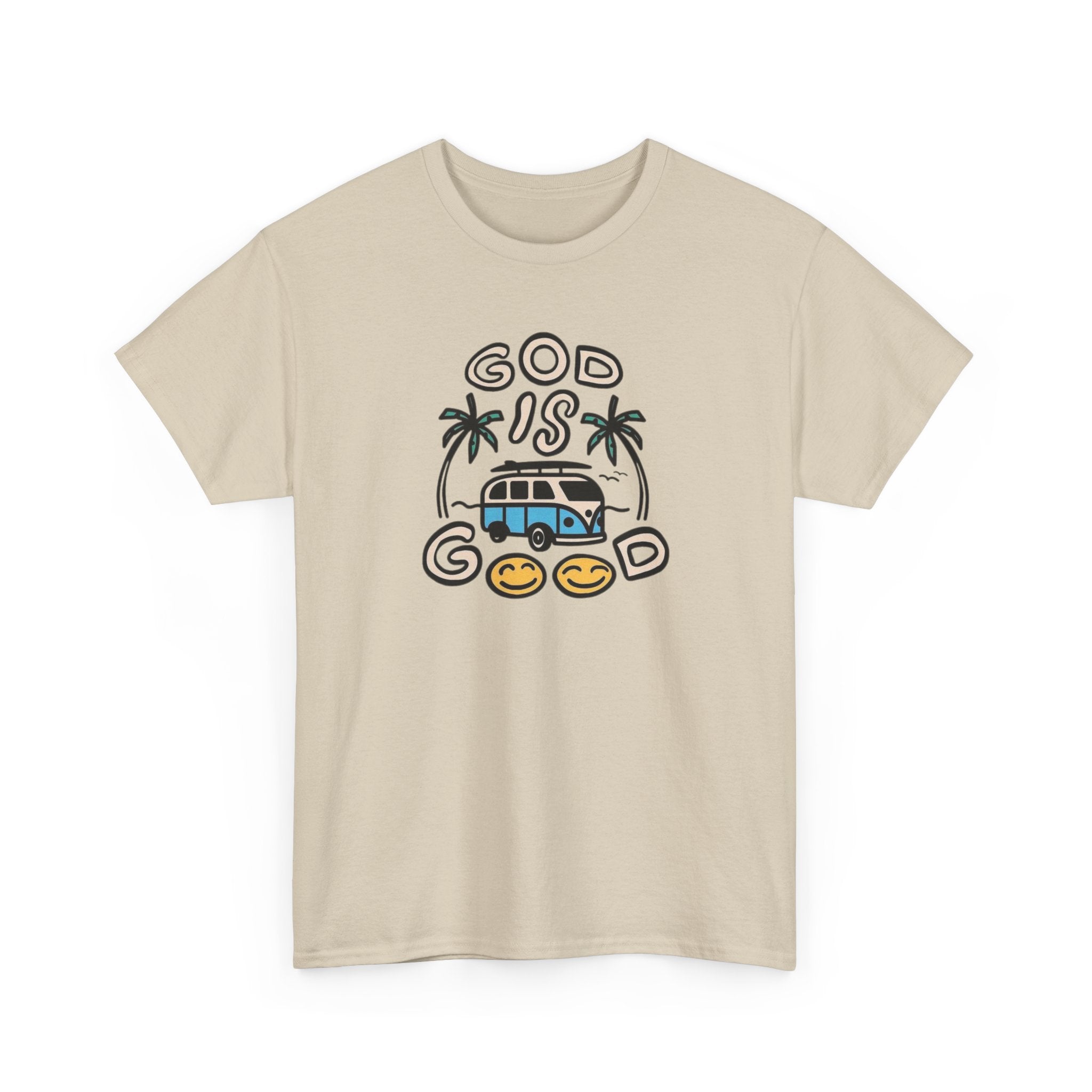 God Is Good Christian Youth Camp Vibes Tee
