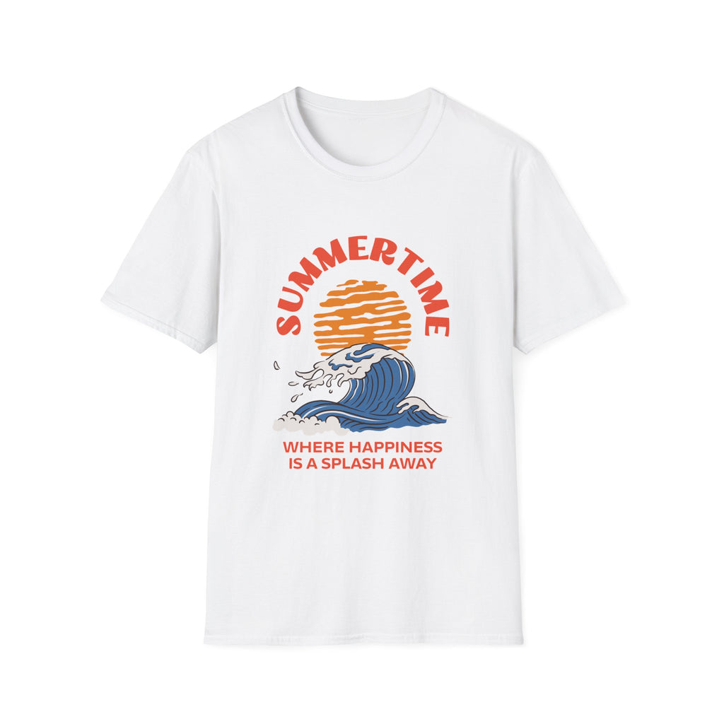Summertime Splash Unisex Softstyle Tee