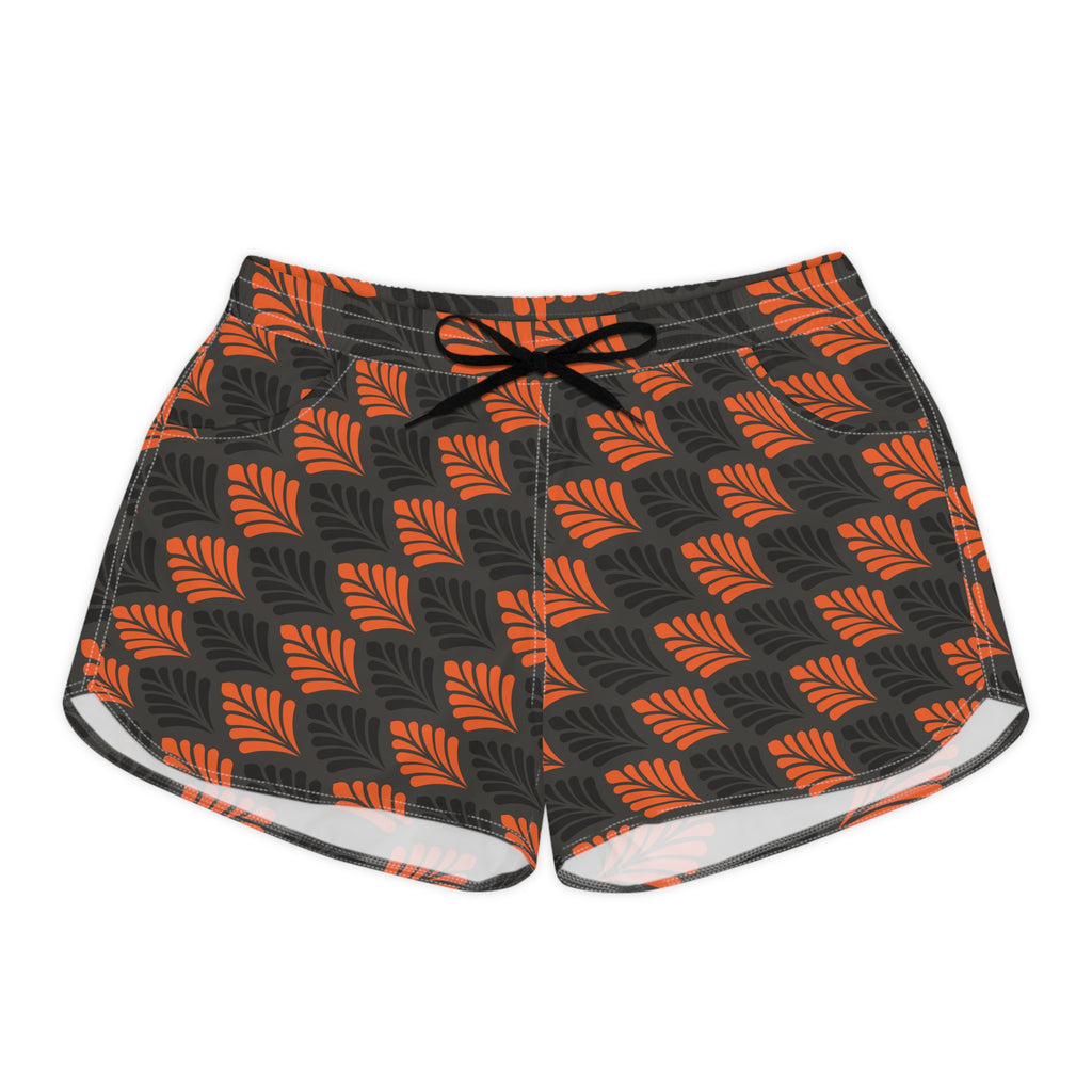 Tropic Flame Women’s Beach Shorts-Bold Swim & Surf Shorts