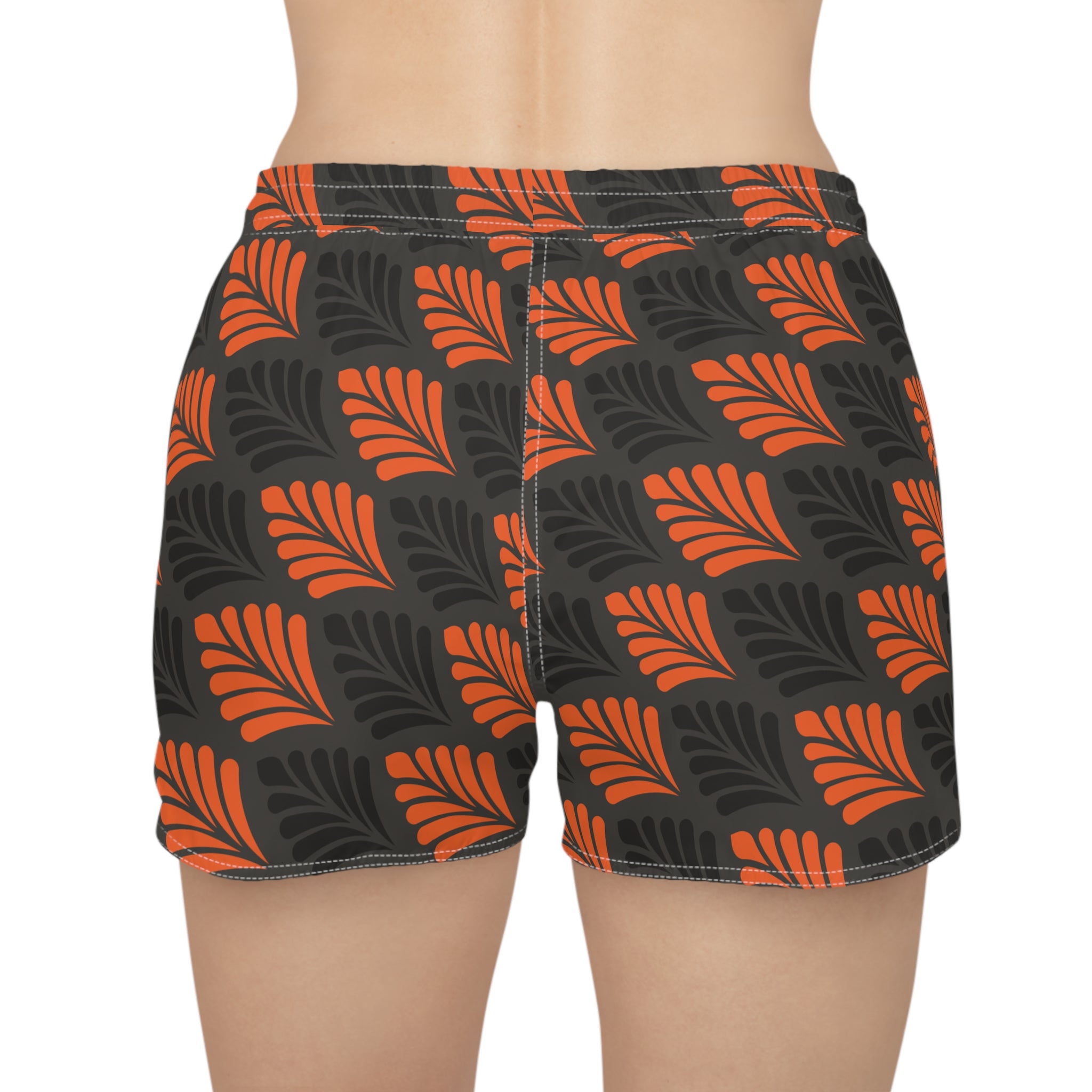 Tropic Flame Women’s Beach Shorts-Bold Swim & Surf Shorts