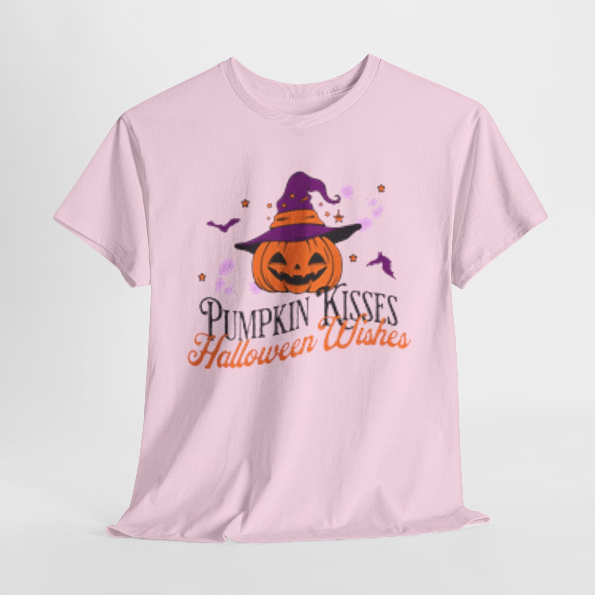 Pumpkin Kisses Halloween Wishes Tee