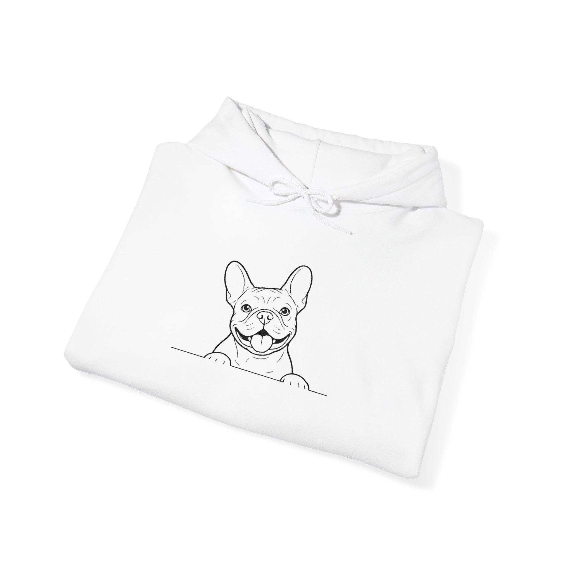 Frenchie Forever Comfort Hoodie – Unisex Graphic Hoodie for Dog Lovers