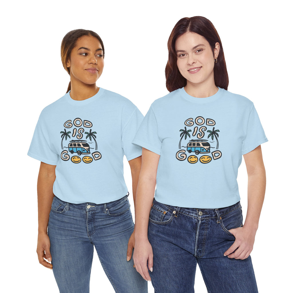 God Is Good Christian Youth Camp Vibes Tee