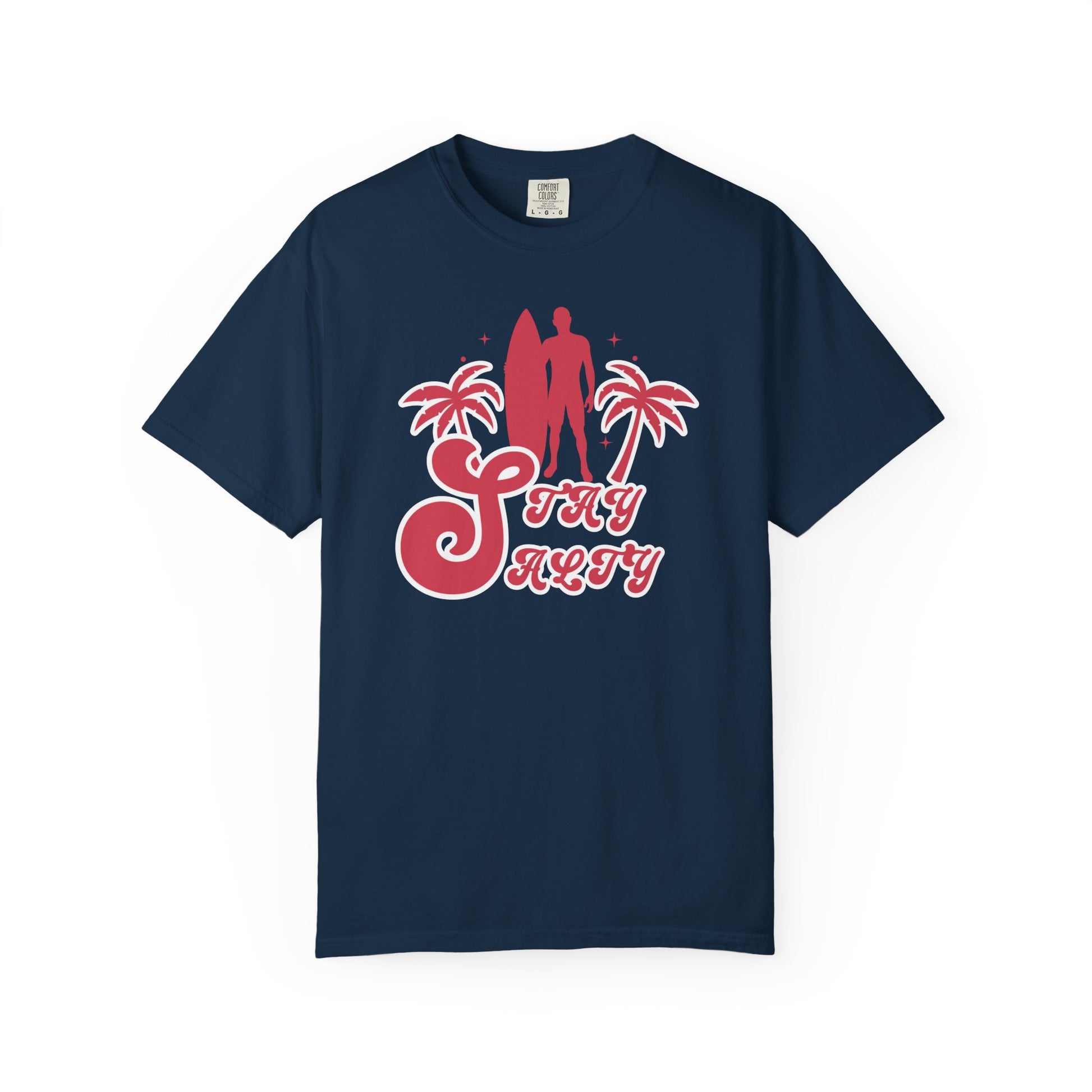 Stay Salty Surf Unisex Garment-Dyed Tee