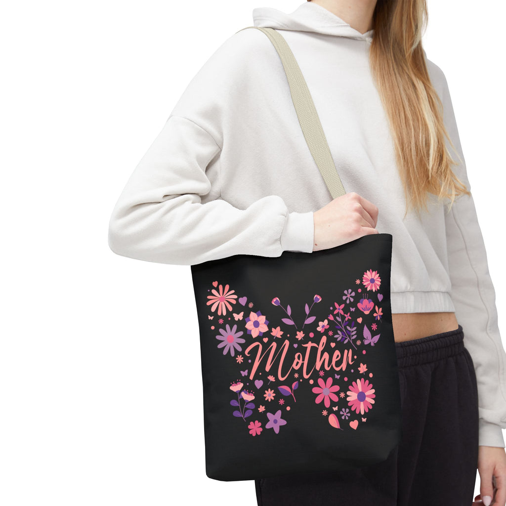 Floral Butterfly Tote Bag for Mothers - Perfect Gift for Mother's Day