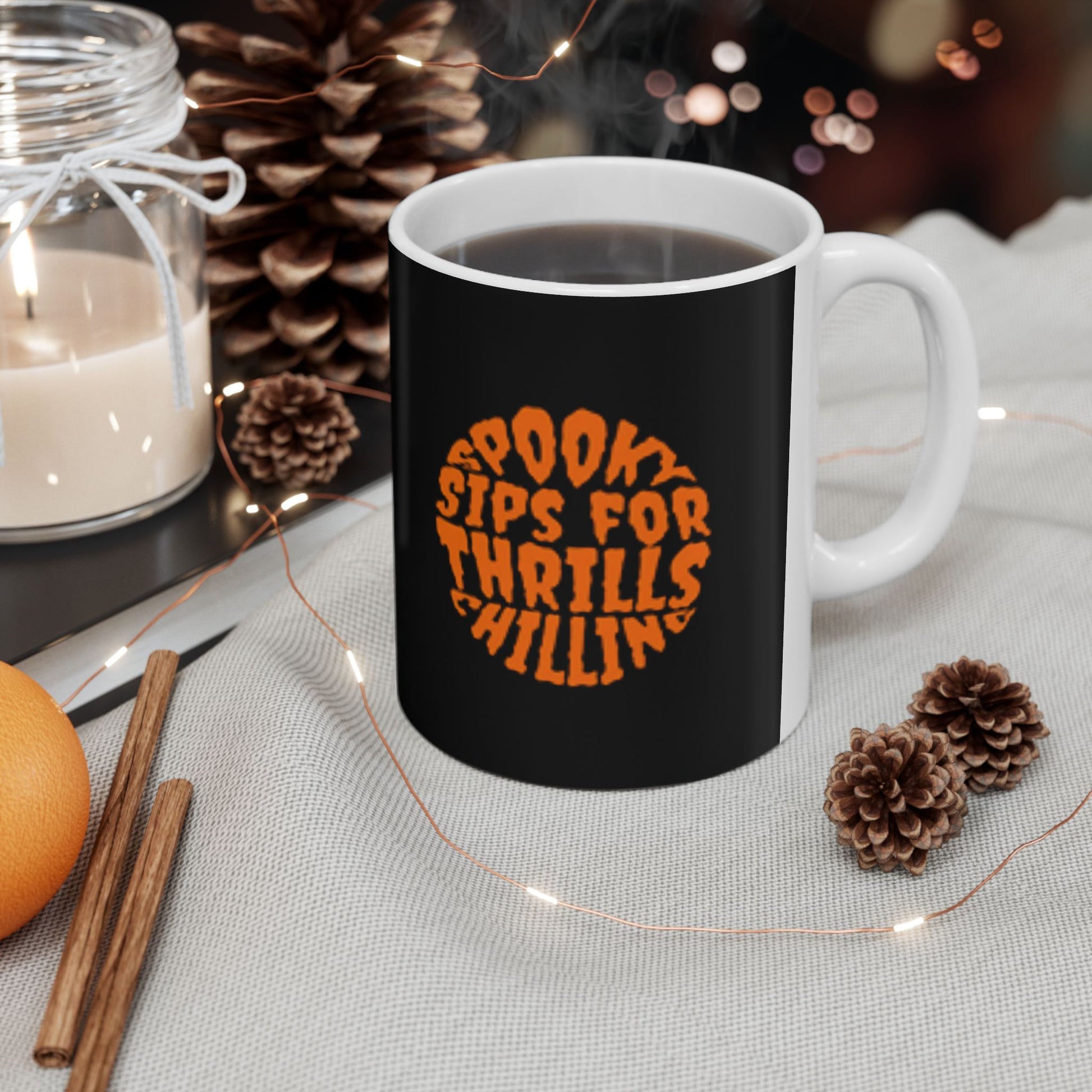 Spooky Sips for Thrill-Seeking Sippers – Halloween Insulated Mug