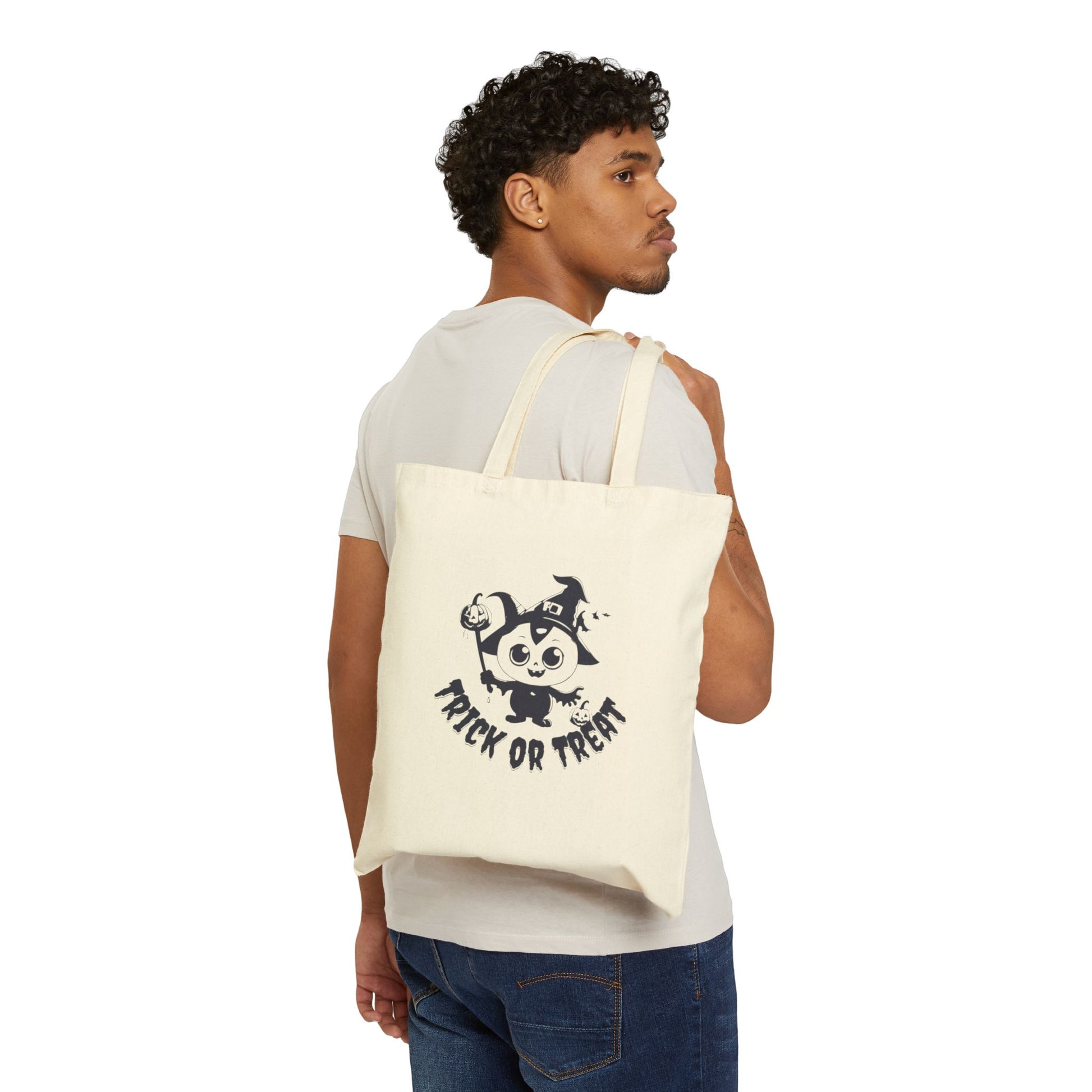 Trick-or-Treat Kitty Tote – Spooky Cuteness in Every Bag