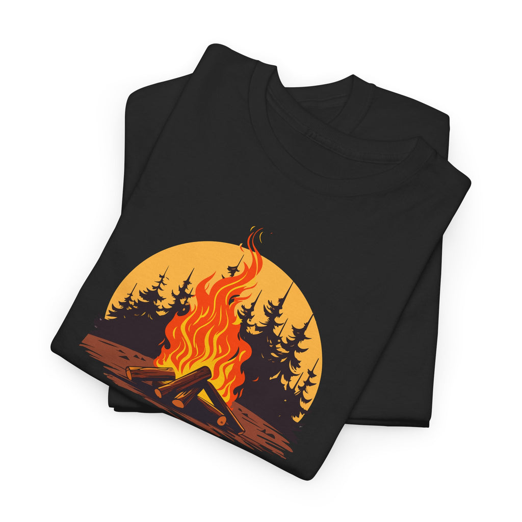 Campfire Vibes Unisex Heavy Cotton Tee
