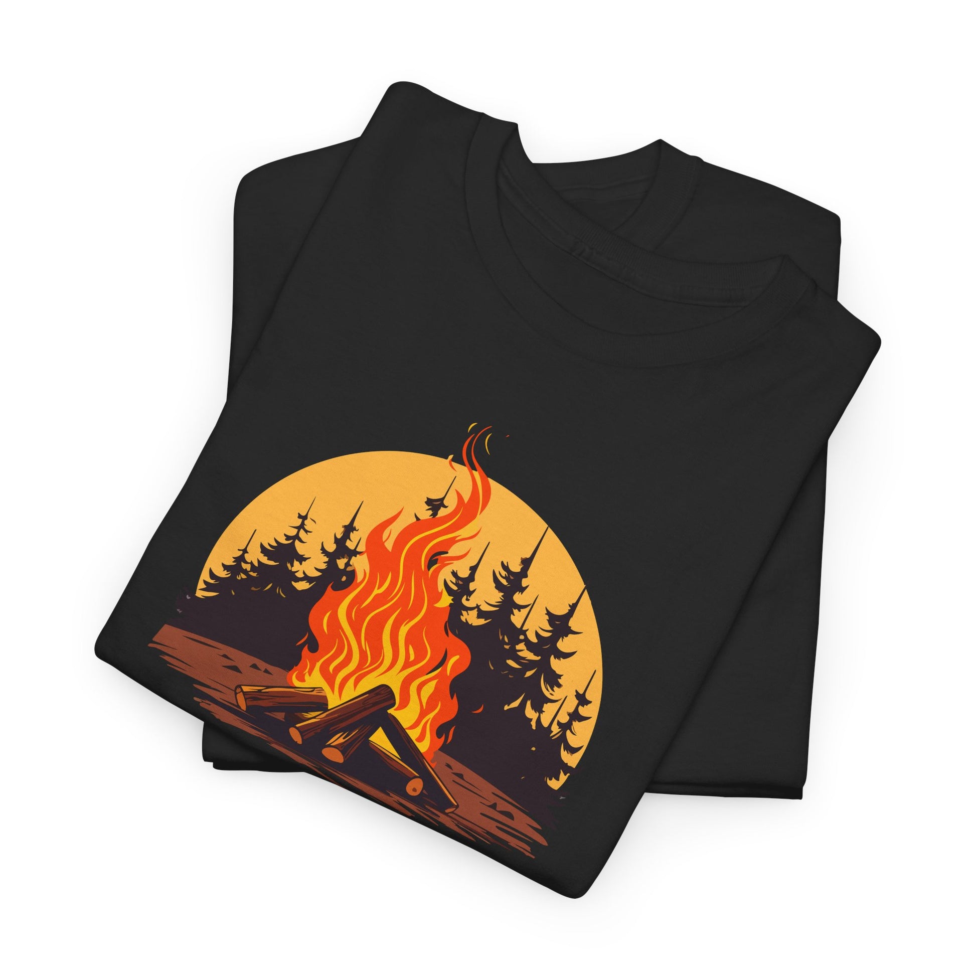 Campfire Vibes Unisex Heavy Cotton Tee