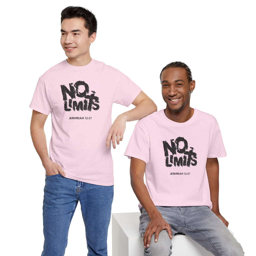"No Limits" – The Bold Faith Retro Tee