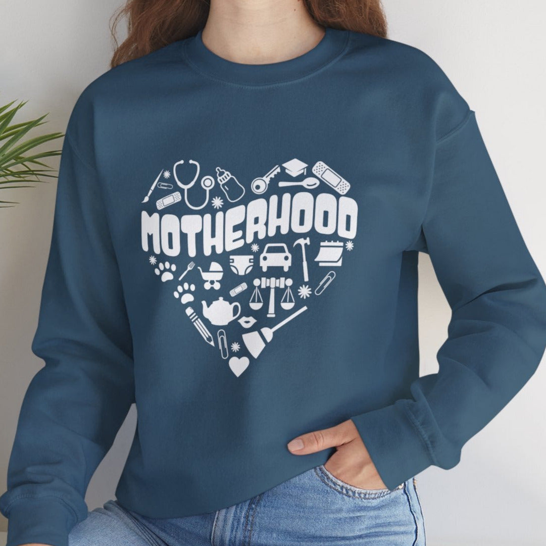 "Motherhood: The Ultimate Job" Sweatshirt – A Fun & Thoughtful Mother's Day Gift