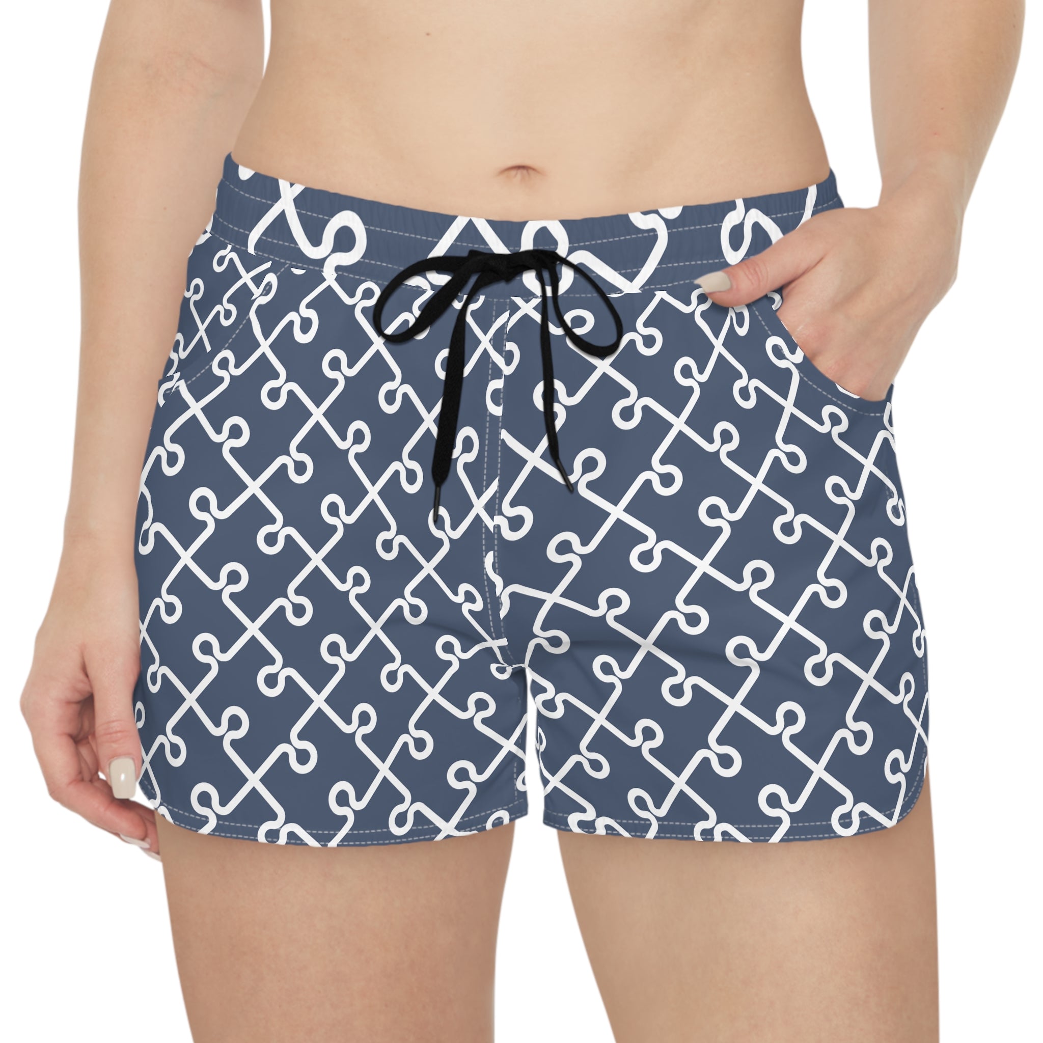 Puzzle Wave Board Shorts | Women’s Swim & Surf Shorts