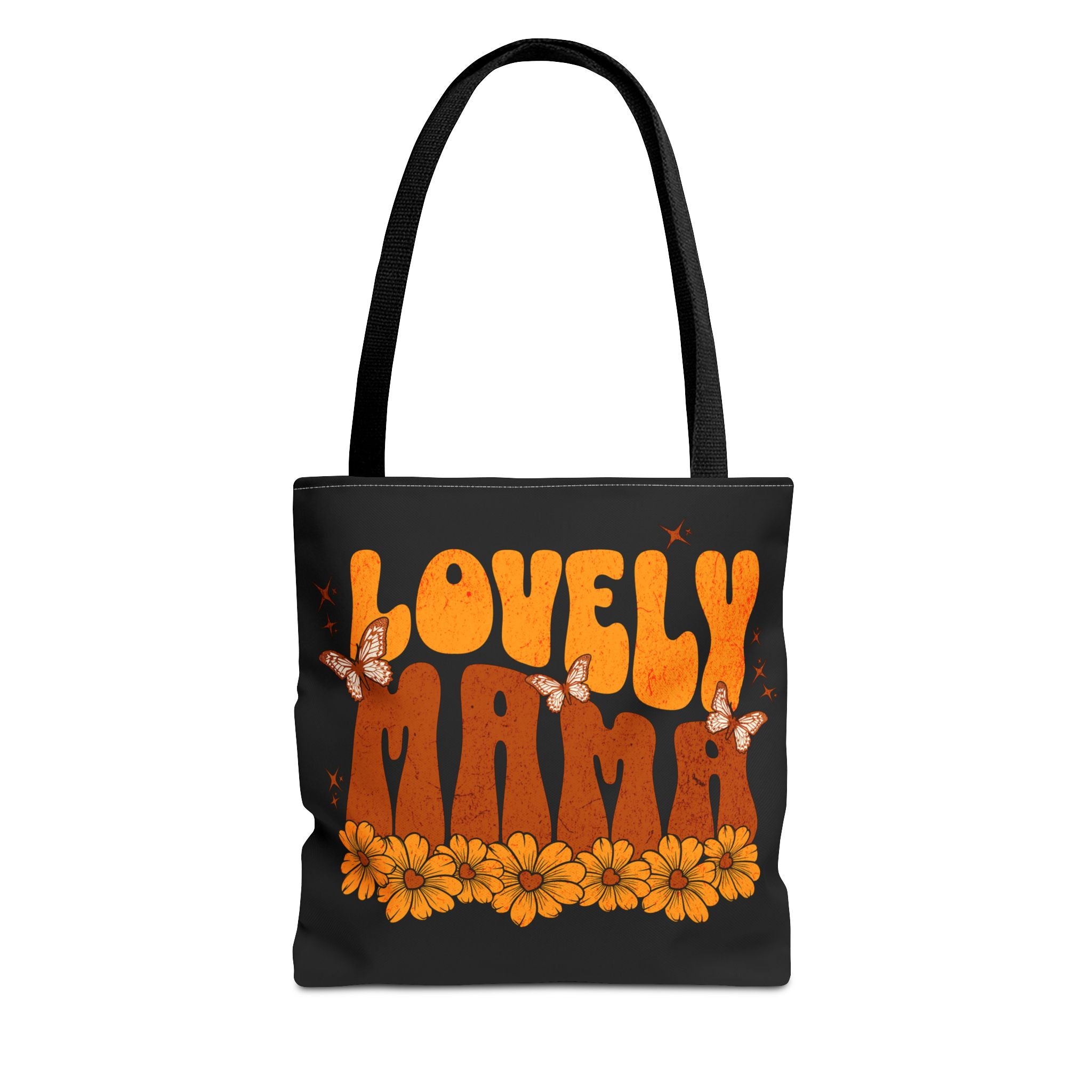 Lovely Mama Tote Bag - Floral Butterflies Design