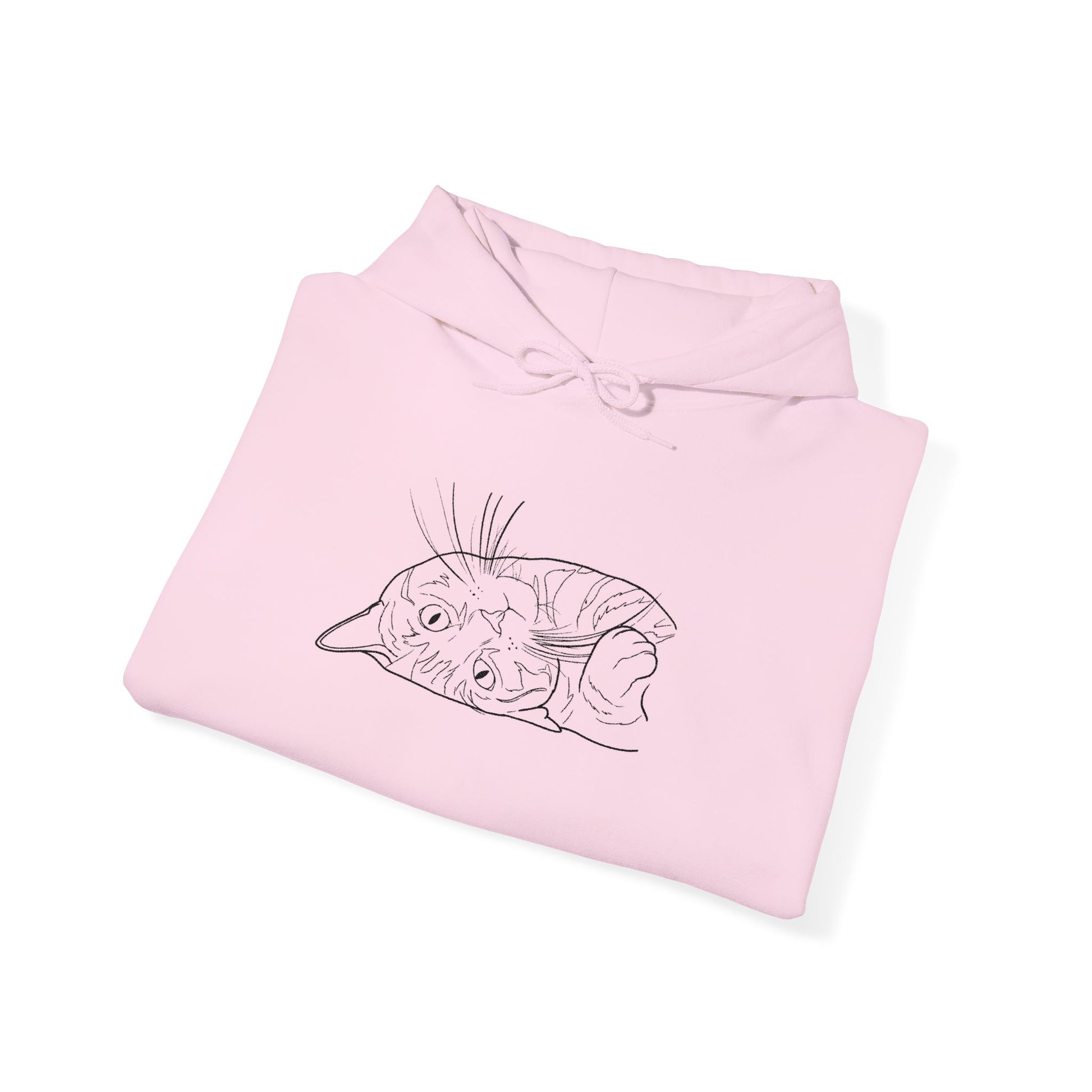 Cuddle Crew Cat Hoodie – Custom Embroidered Comfort for Cat Lovers