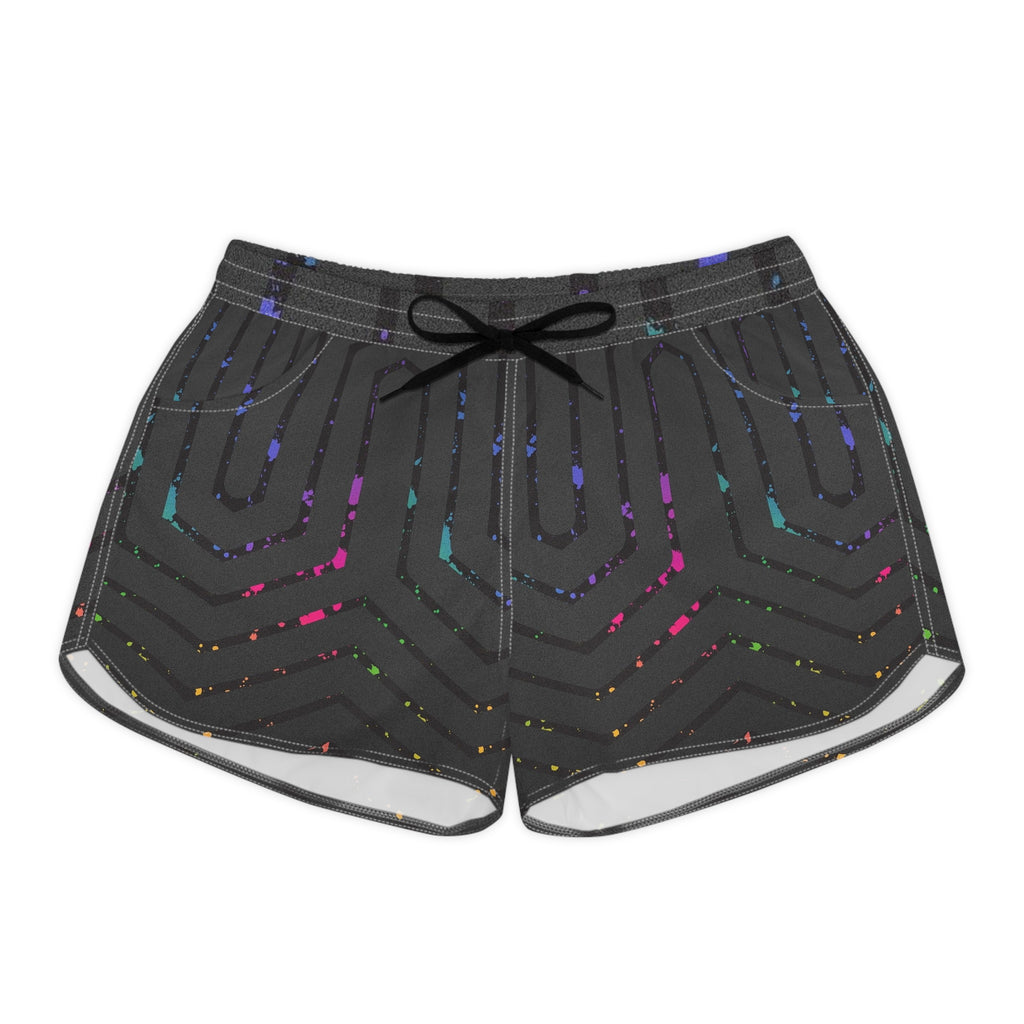 Neon Splash Women’s Board Shorts-Vibrant Surf & Beach Shorts