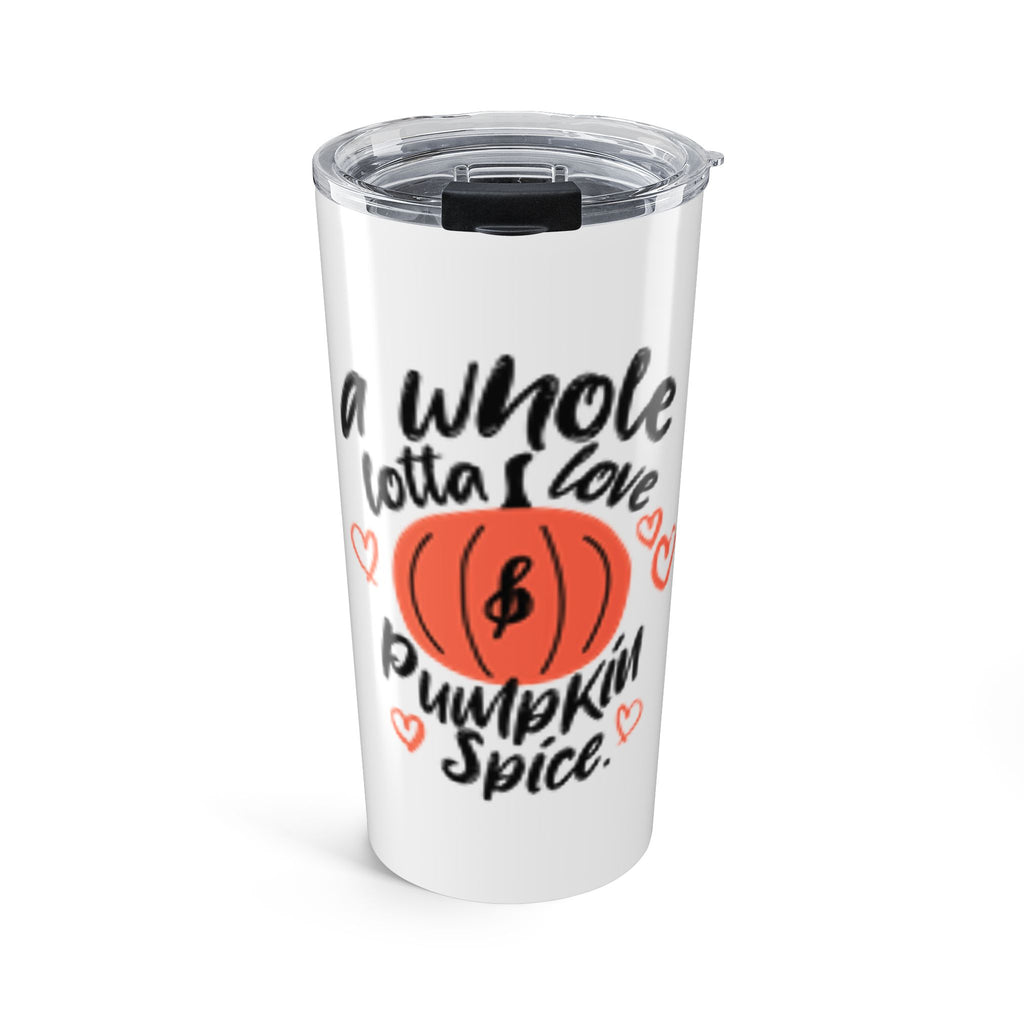 Pumpkin Spice & Everything Nice Tumbler, Fall Drinkware, 20oz Travel Mug