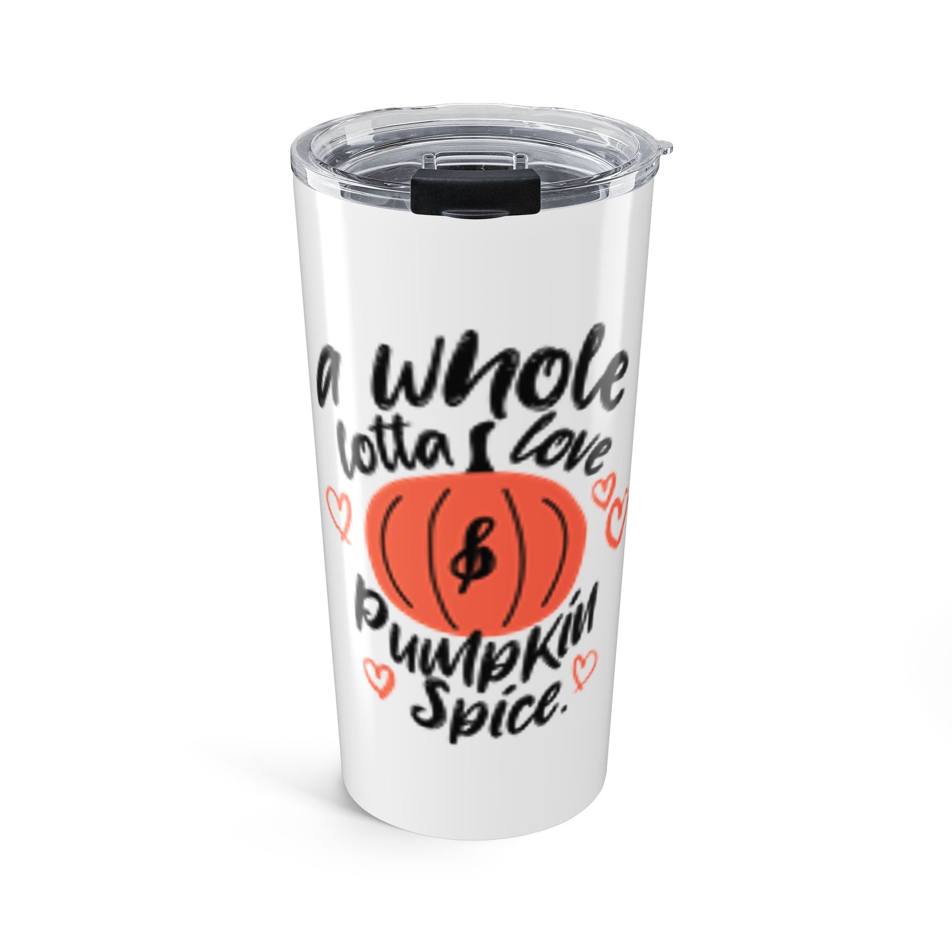 Pumpkin Spice & Everything Nice Tumbler, Fall Drinkware, 20oz Travel Mug