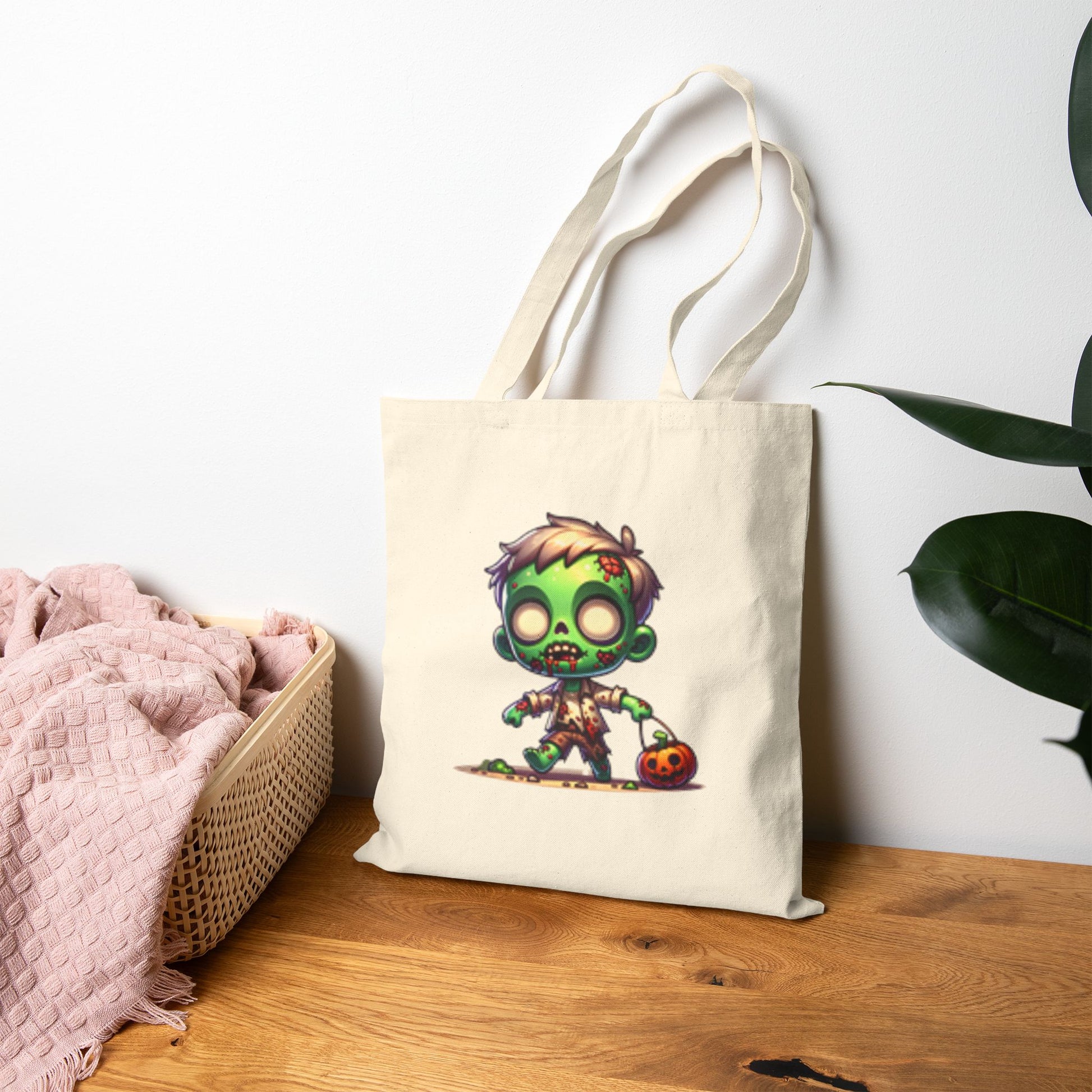 Zombie Cartoon Trick & Tote Terror Bag