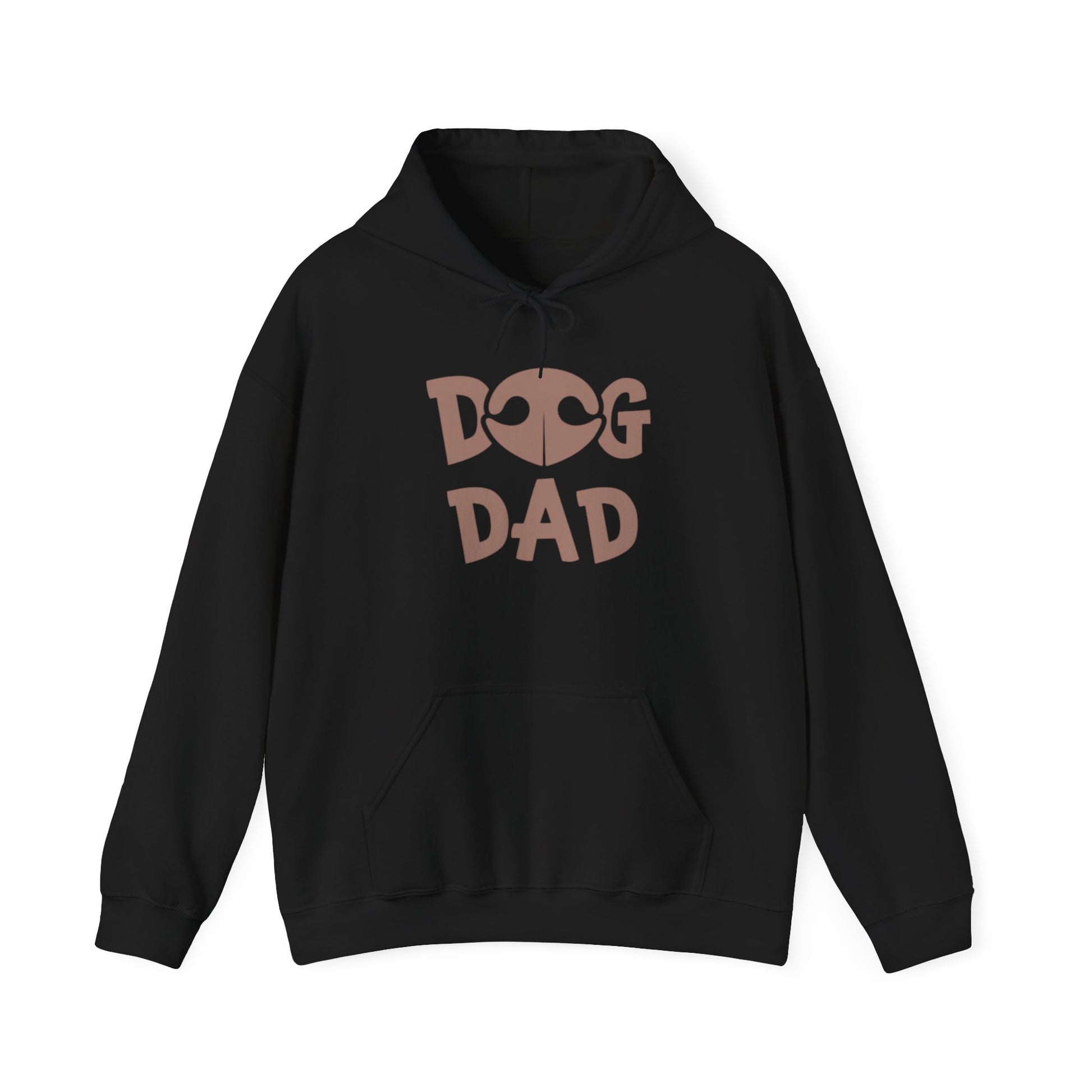 Dog Dad Hoodie — Cute Retro Paw Print Sweatshirt for Dog Lovers
