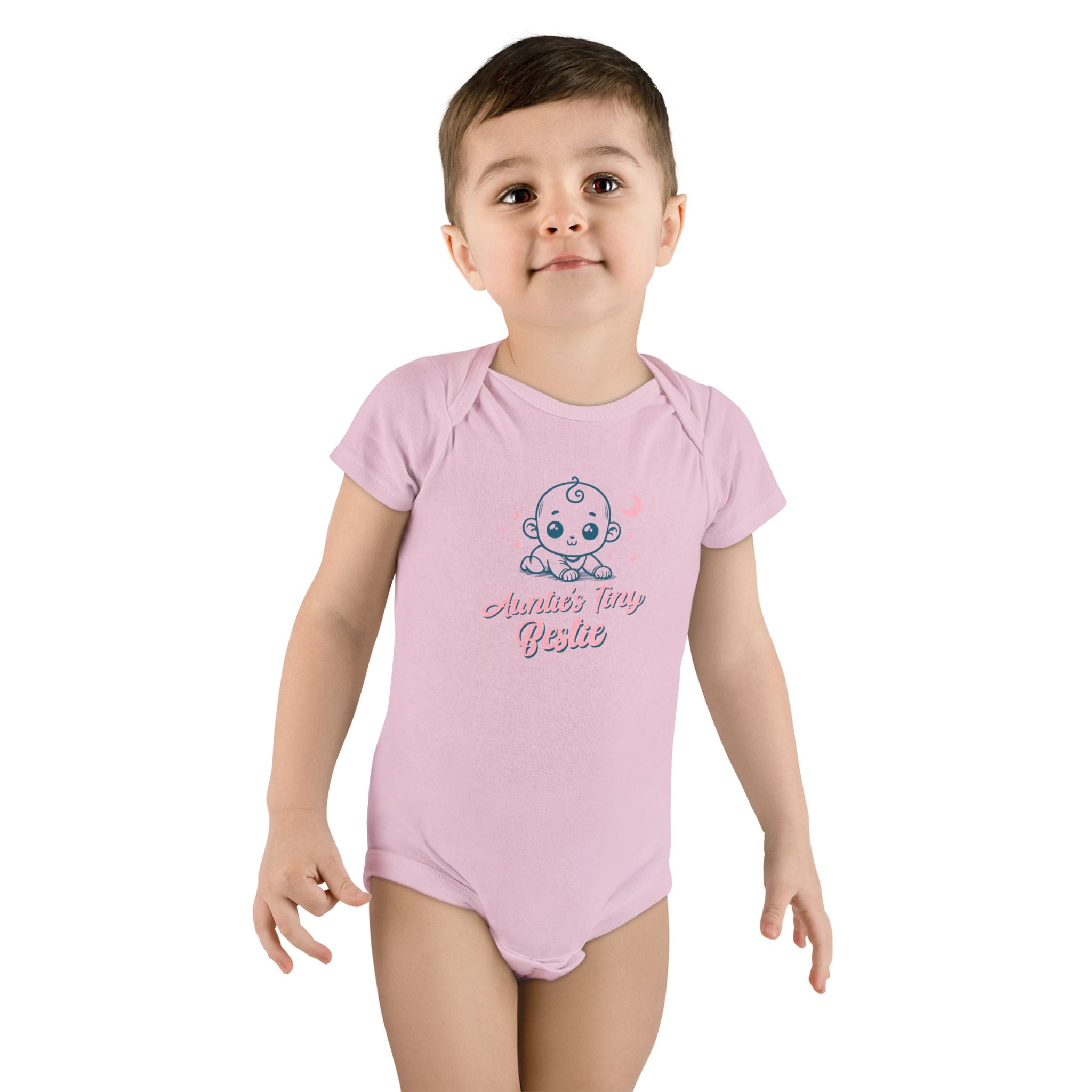 Auntie's Tiny Bestie (Baby Short Sleeve Onesie®)