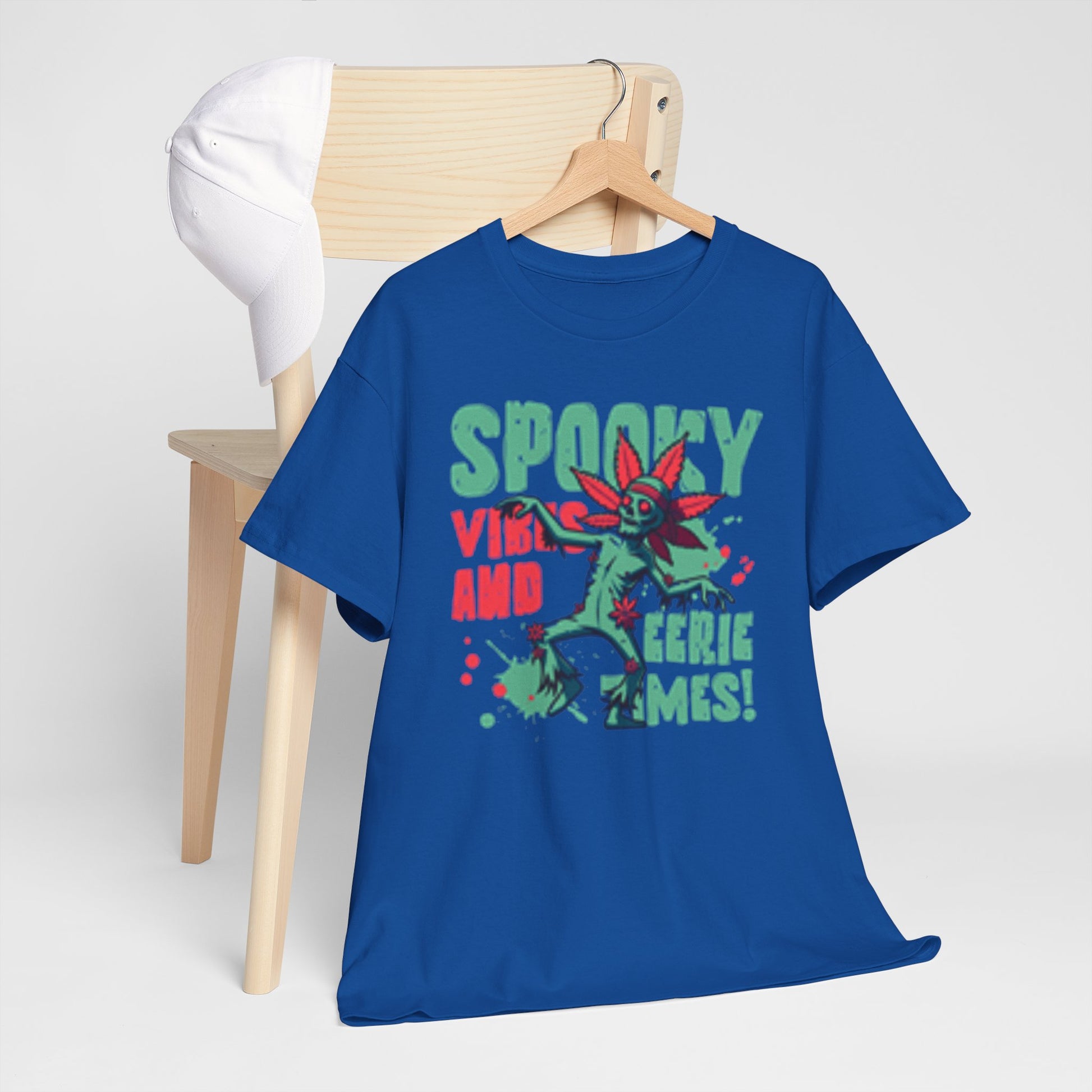 Gothic Style Spooky Vibes Unisex Heavy Cotton Tee
