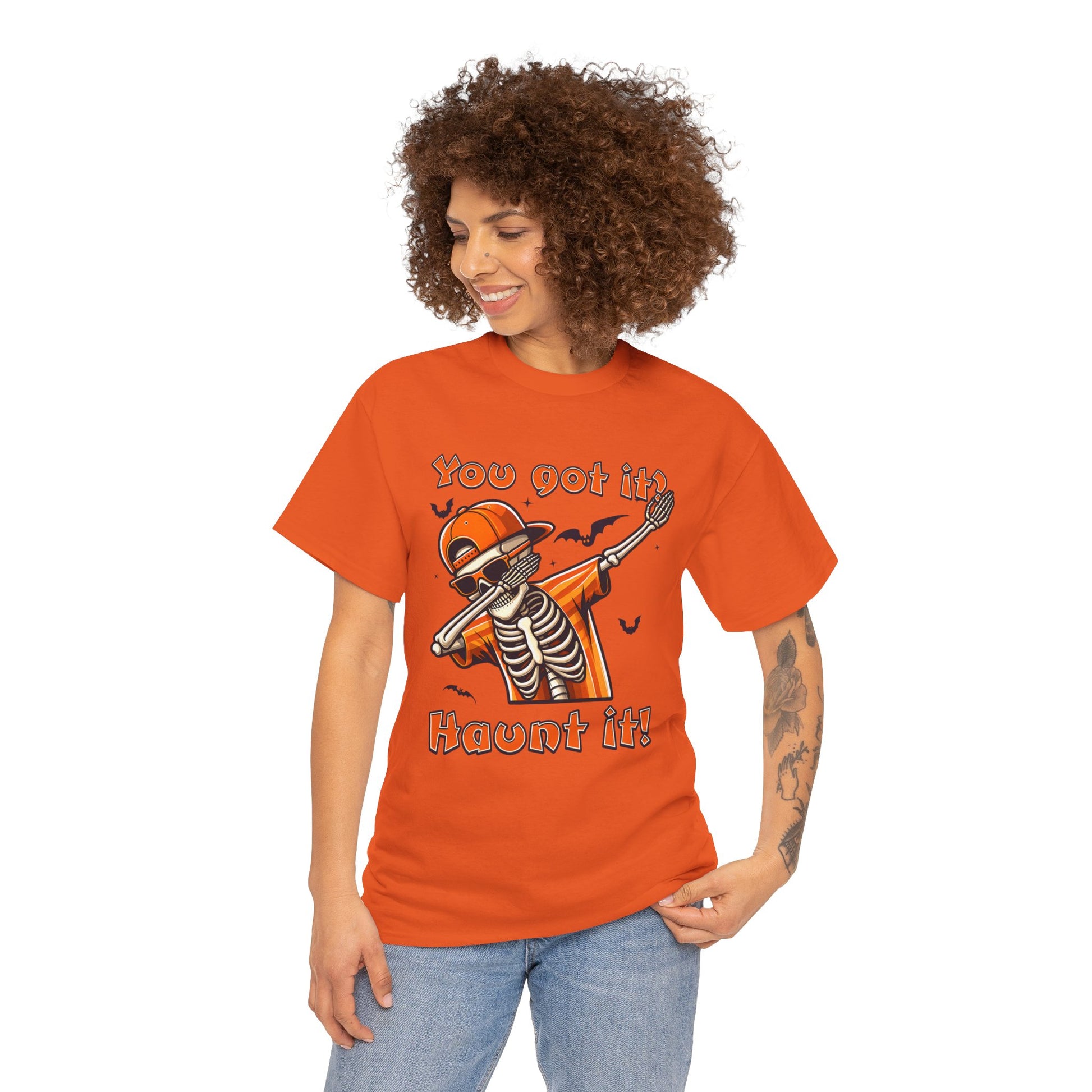 Halloween Humor Tee - You Got It, Haunt It!