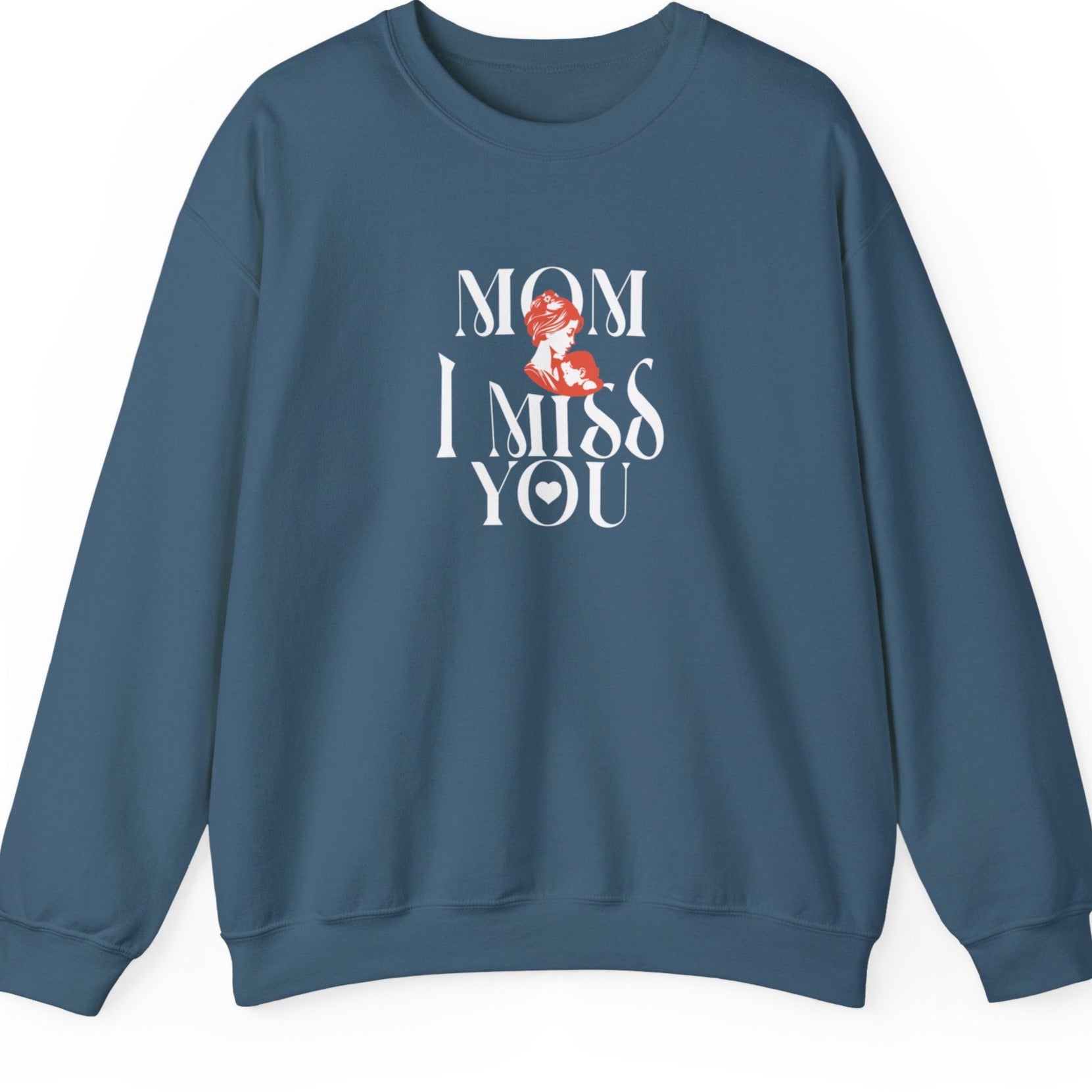 Mom I Miss You Unisex Heavy Blend™ Crewneck Sweatshirt - Comfort for Every Occasion
