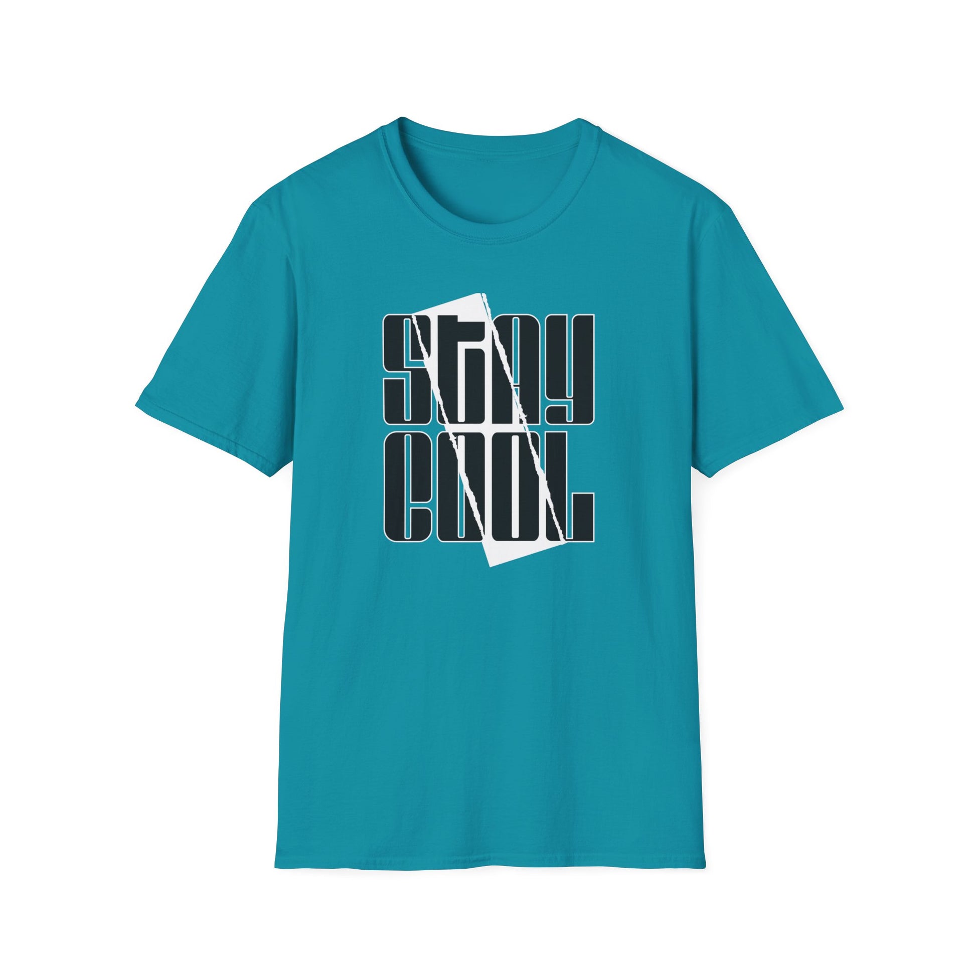 Stay Cool Graphic Unisex Softstyle T-Shirt - Chill Vibes, Hot Look