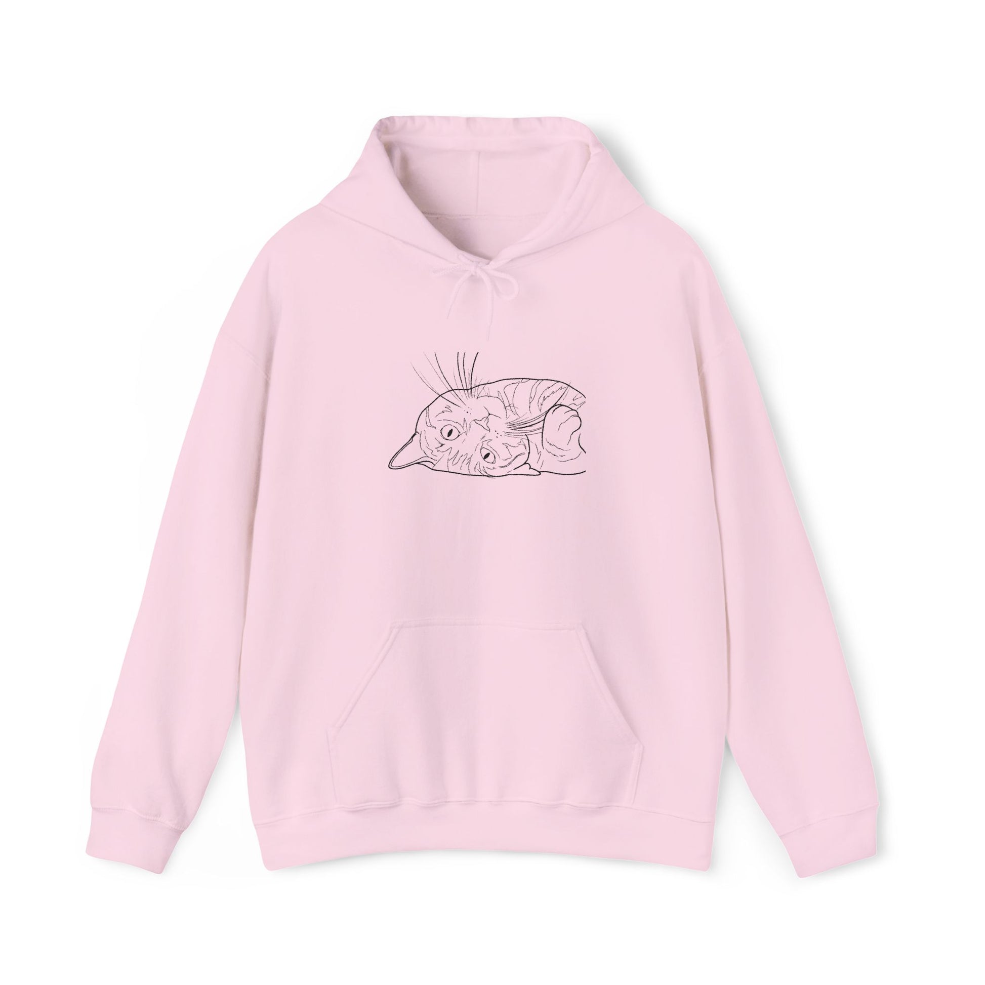 Cuddle Crew Cat Hoodie – Custom Embroidered Comfort for Cat Lovers