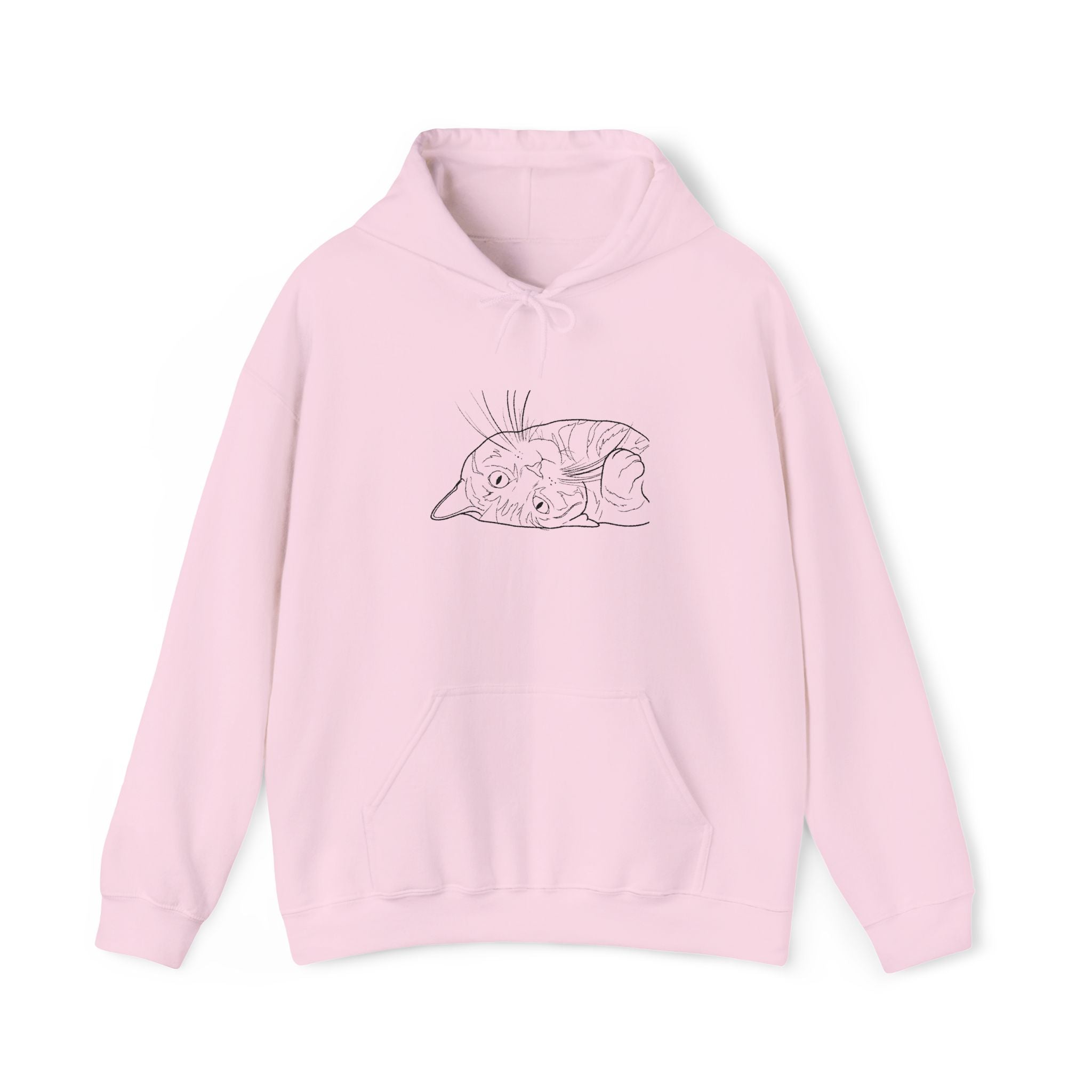 Cuddle Crew Cat Hoodie – Custom Embroidered Comfort for Cat Lovers