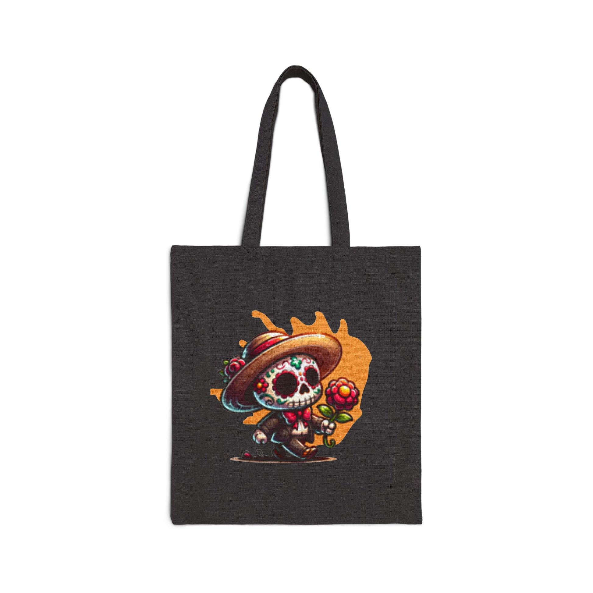 Bone Voyage: Tote-ally Spooktacular Cotton Canvas Bag