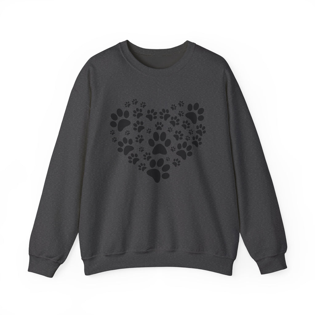 Pawprints & Heartbeats Graphic Sweatshirt – For True Pet Lovers