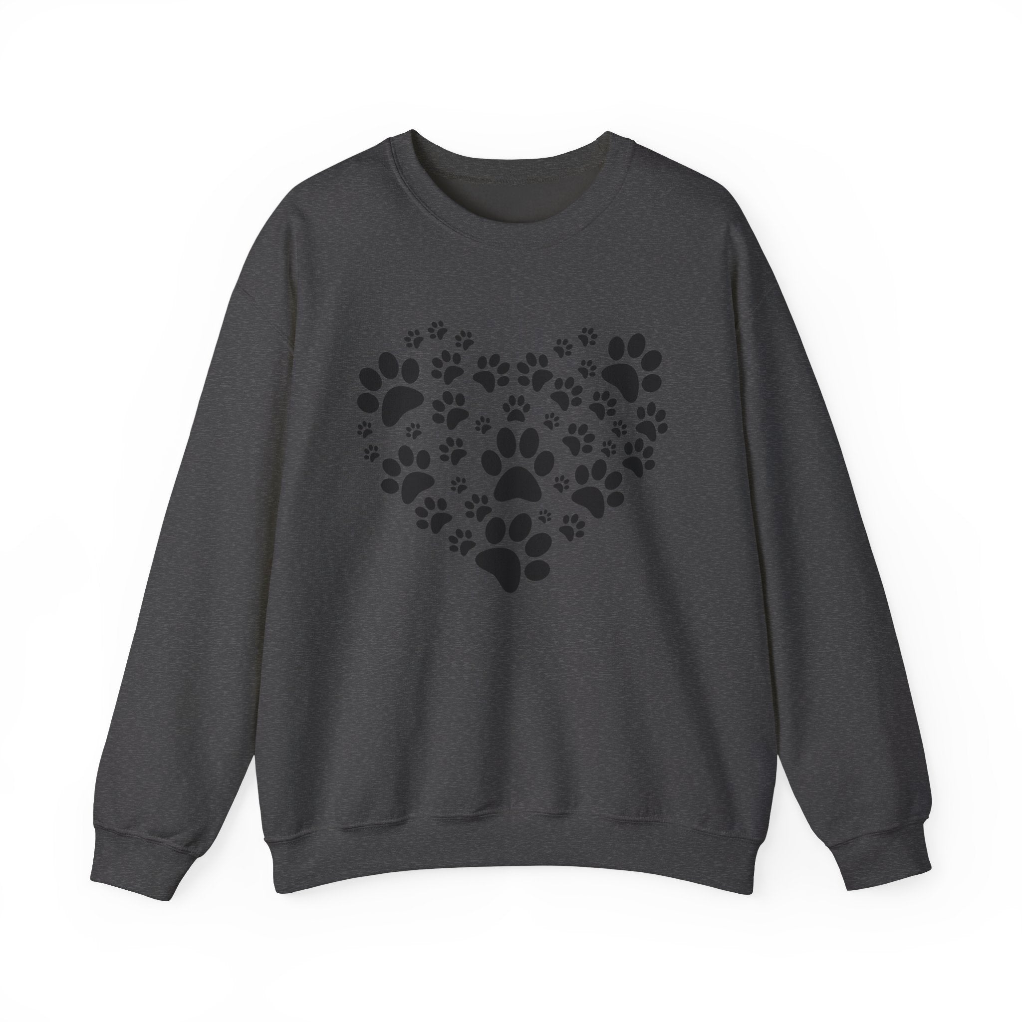 Pawprints & Heartbeats Graphic Sweatshirt – For True Pet Lovers