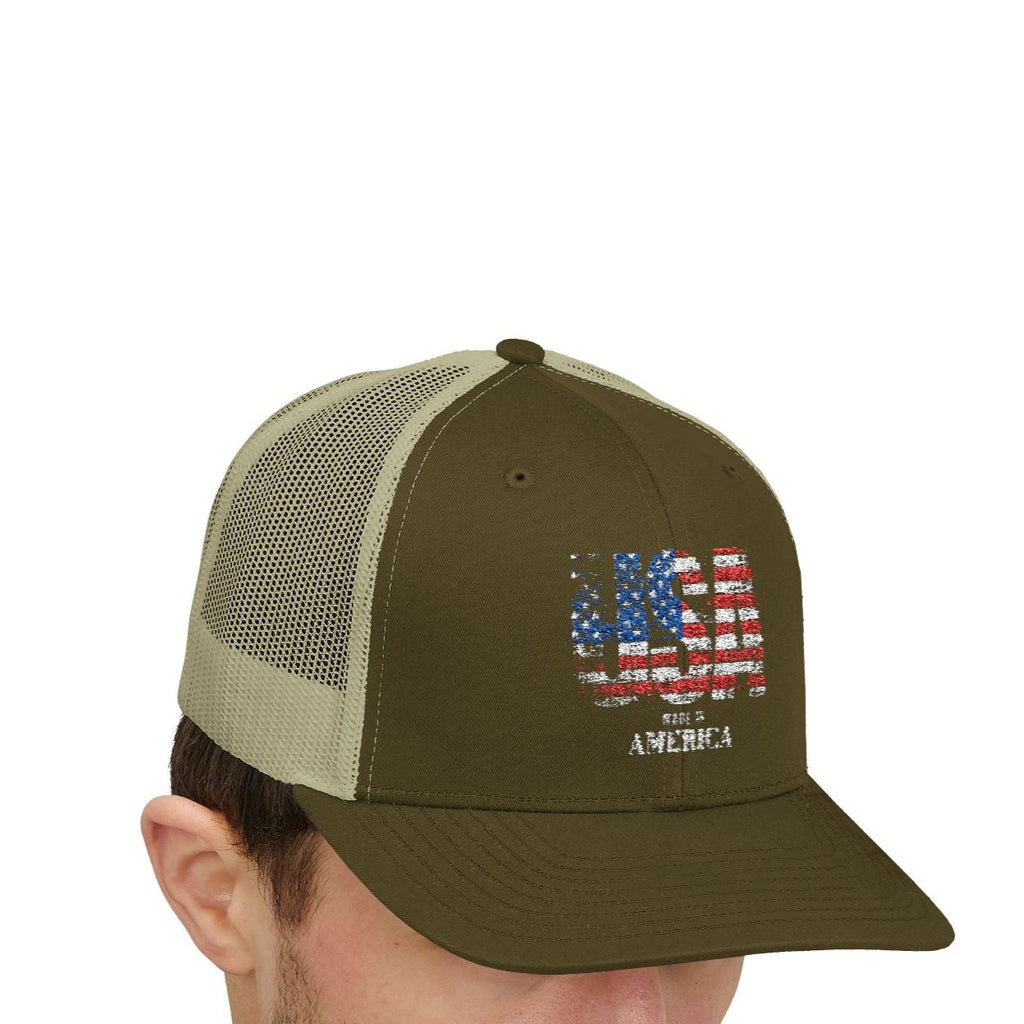 “Made in America" Flag Hat - Perfect for July 4th, BBQs, Outdoor Events, Casual Wear, Gifts for Him and Her