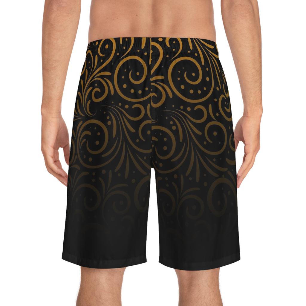 Midnight Swirl Adventure Shorts-Men’s Camping & Hiking Shorts