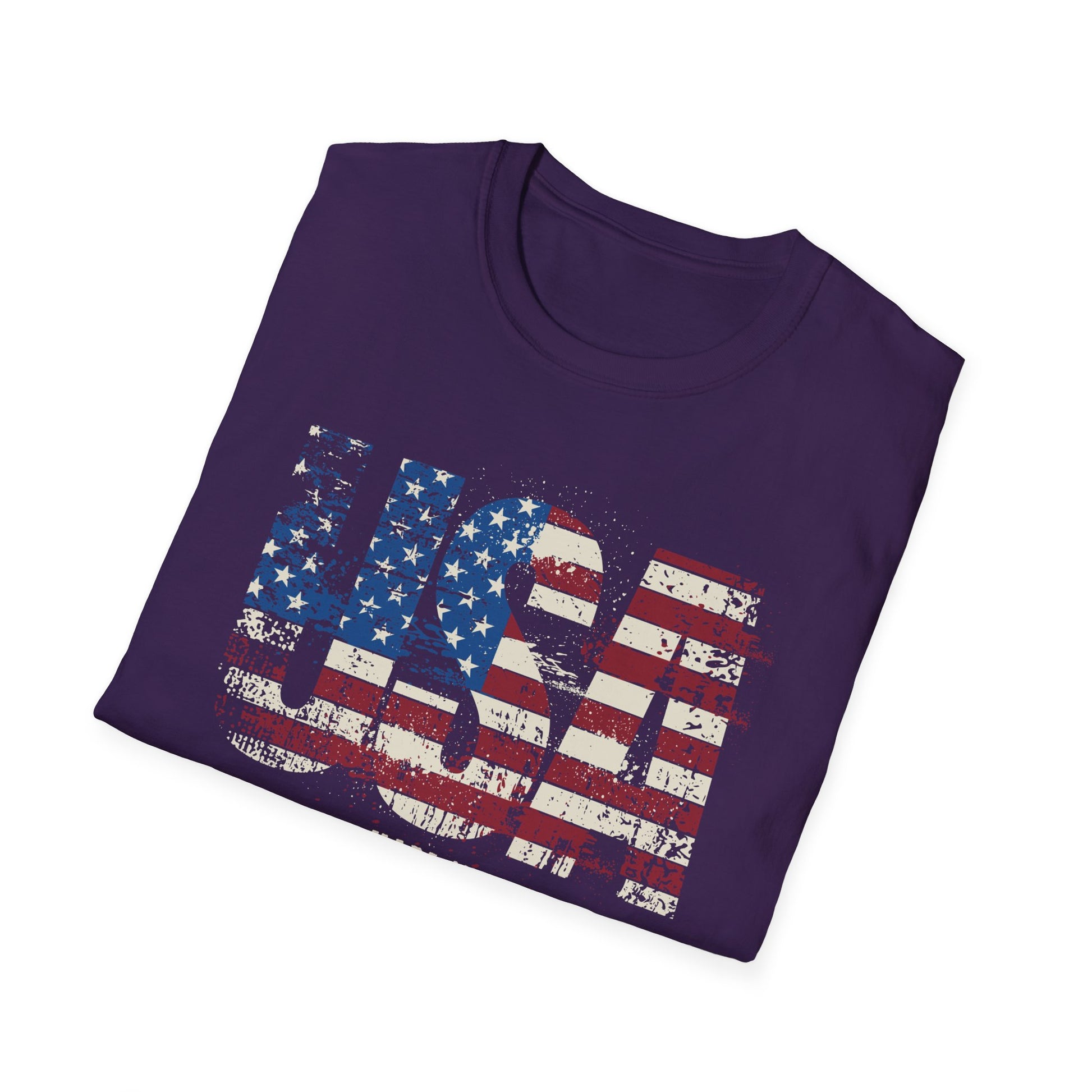 Made in America-American Flag Graphic Tee for the 4th of July