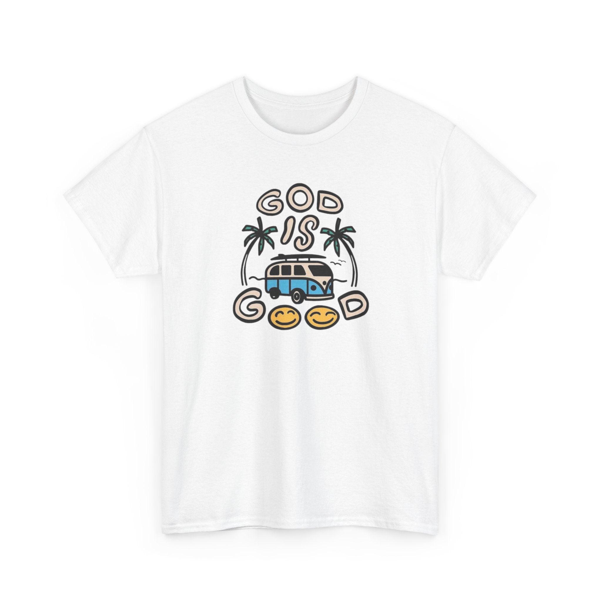 God Is Good Christian Youth Camp Vibes Tee
