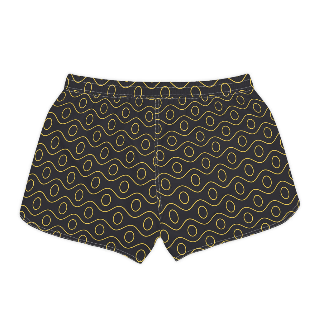 Golden Wave Women’s Stylish Swim & Surf Beach Shorts