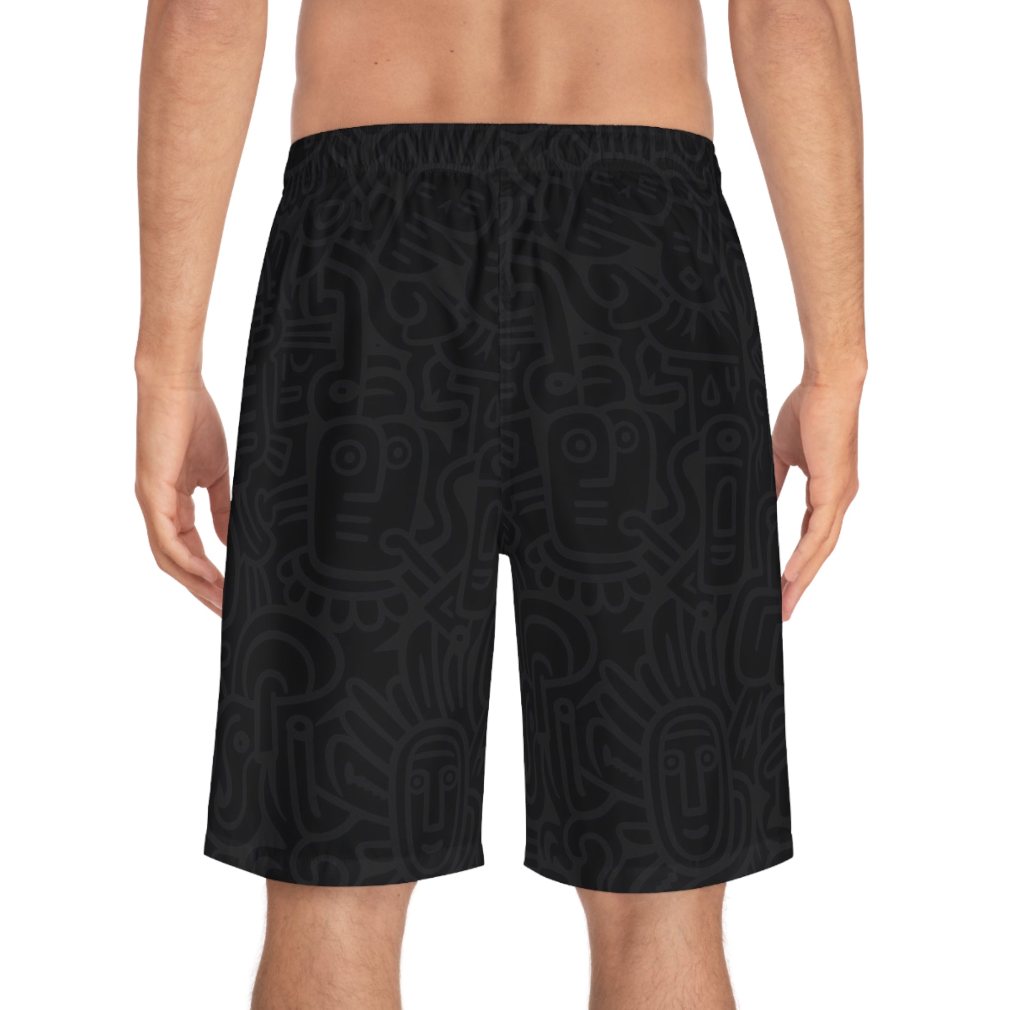 Midnight Tribe Adventure Board Shorts