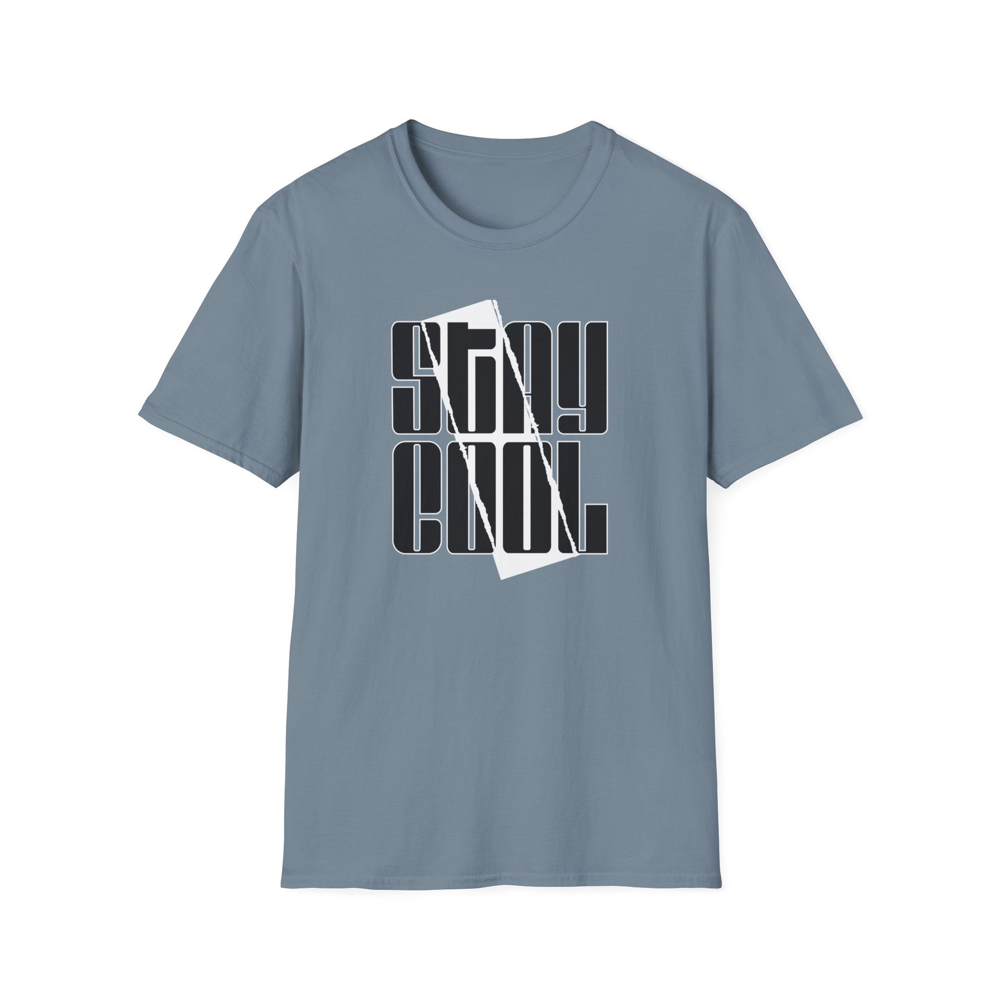 Stay Cool Graphic Unisex Softstyle T-Shirt - Chill Vibes, Hot Look