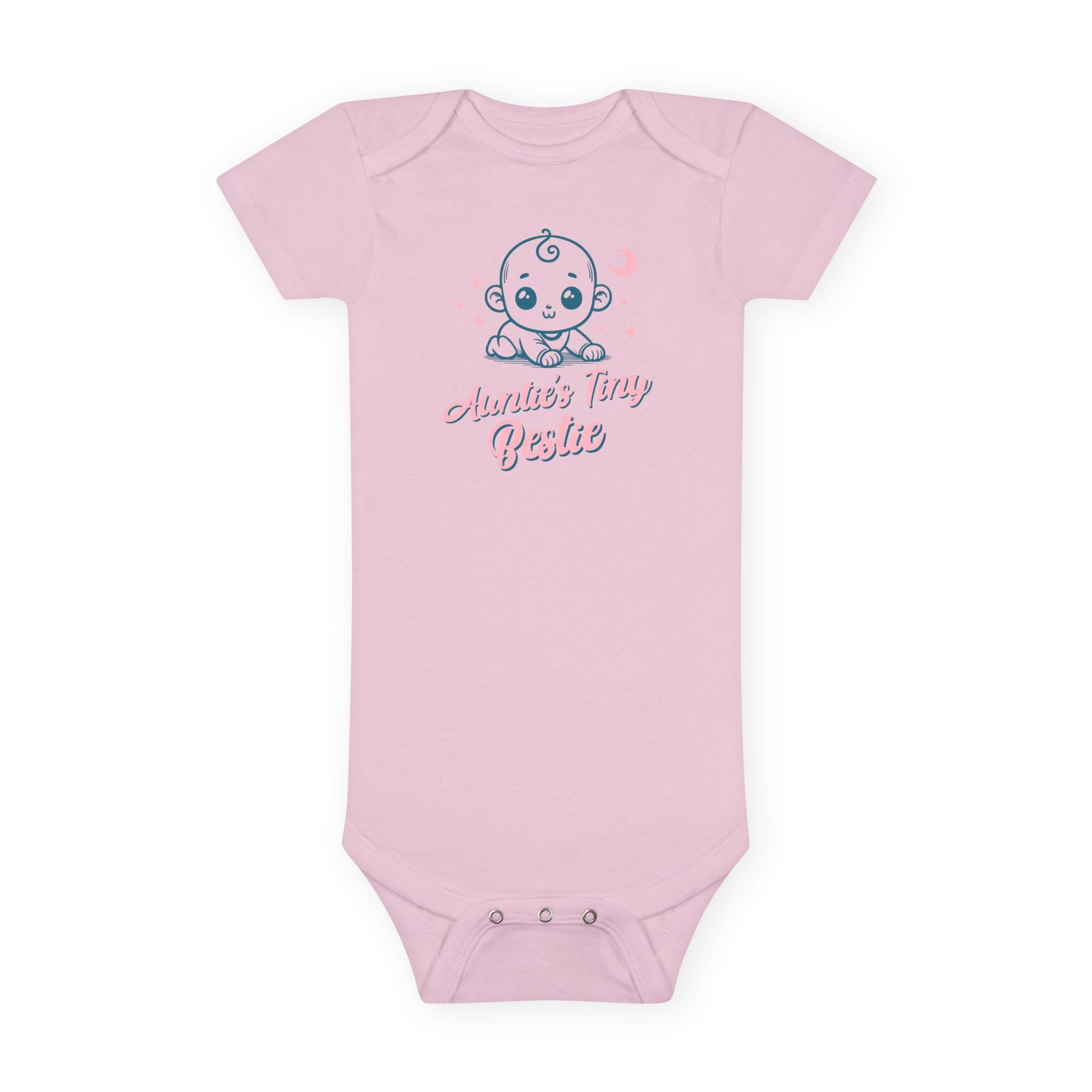 Auntie's Tiny Bestie (Baby Short Sleeve Onesie®)