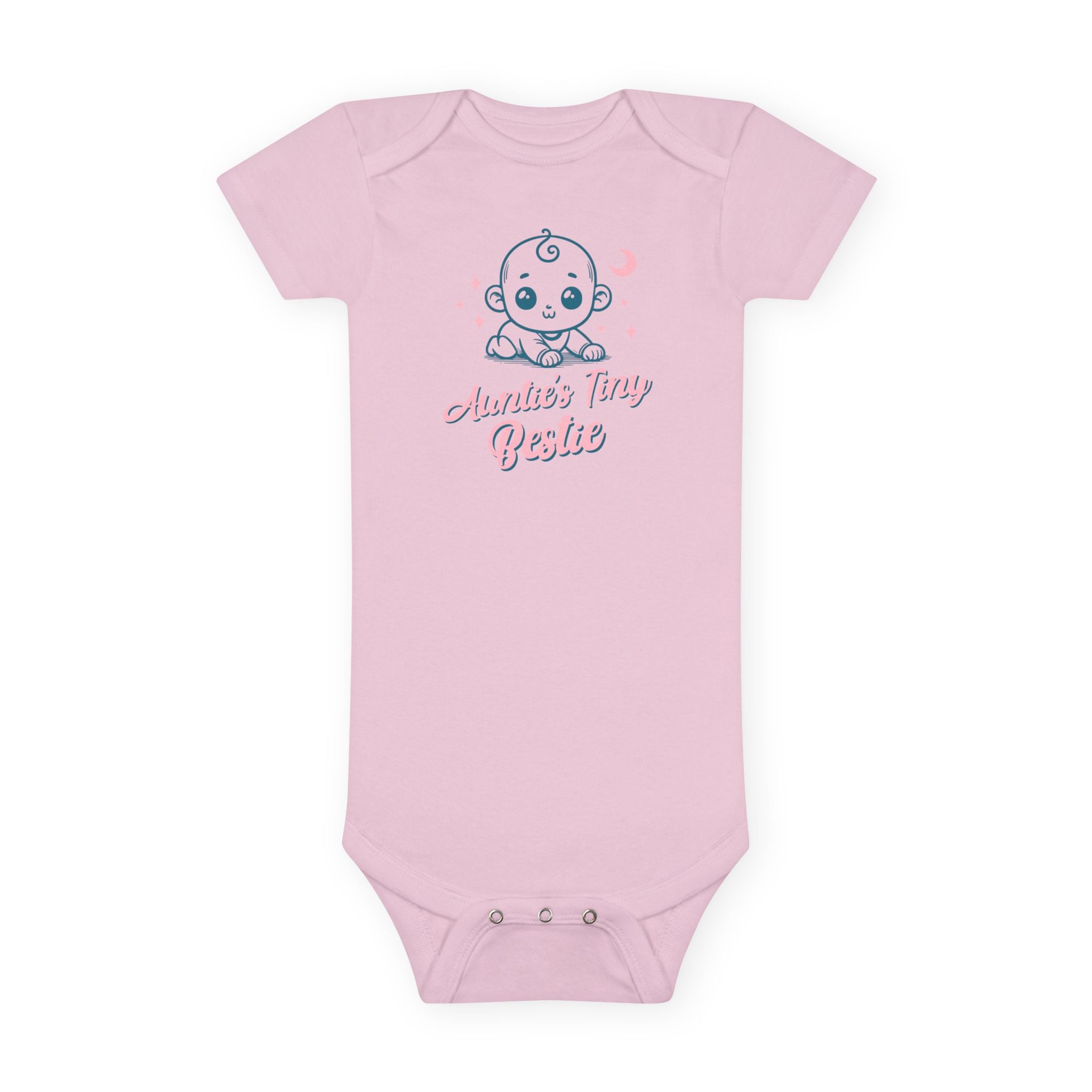 Auntie's Tiny Bestie (Baby Short Sleeve Onesie®)
