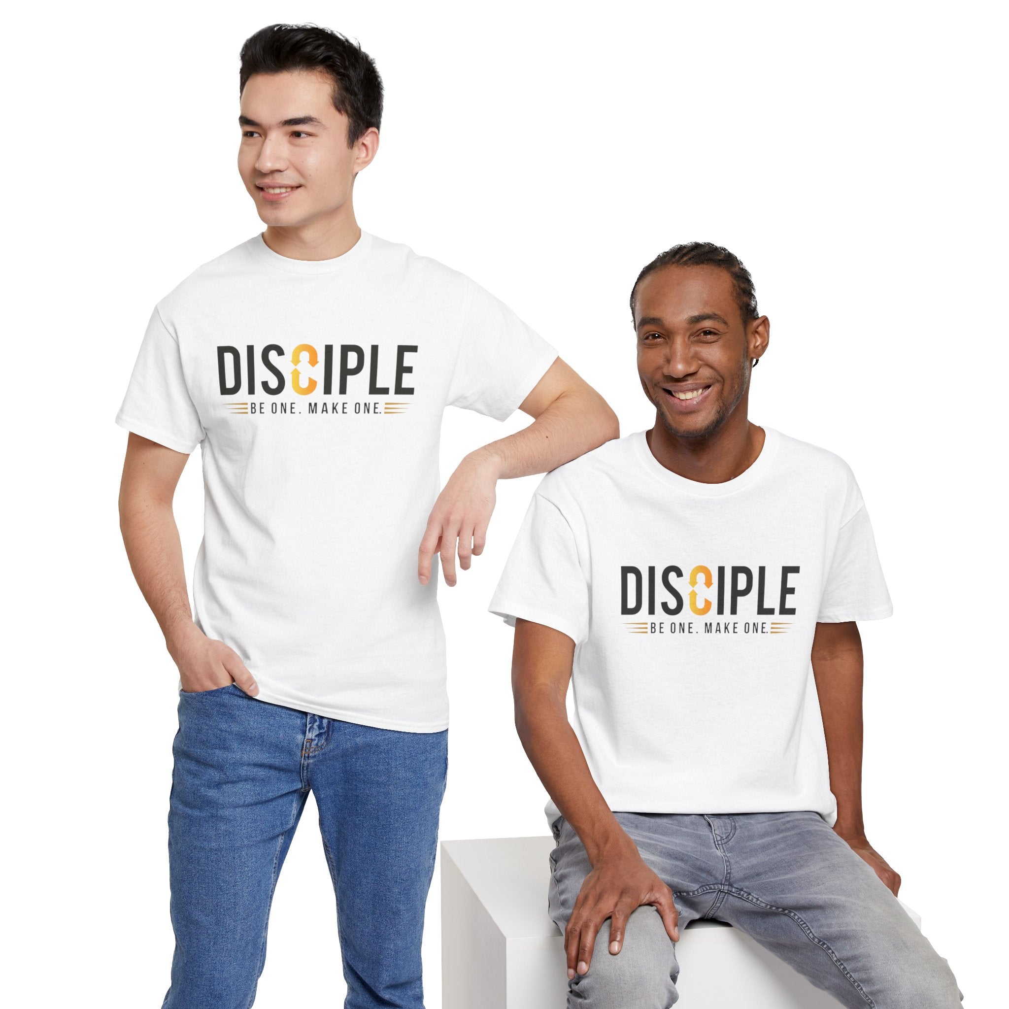Disciple T-Shirt "Be One Make One" Inspirational Faith Tee